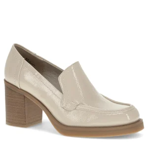Baretraps Flats & Loafers | Dress Shoes^Gretel Block Heel Loafer Ivory