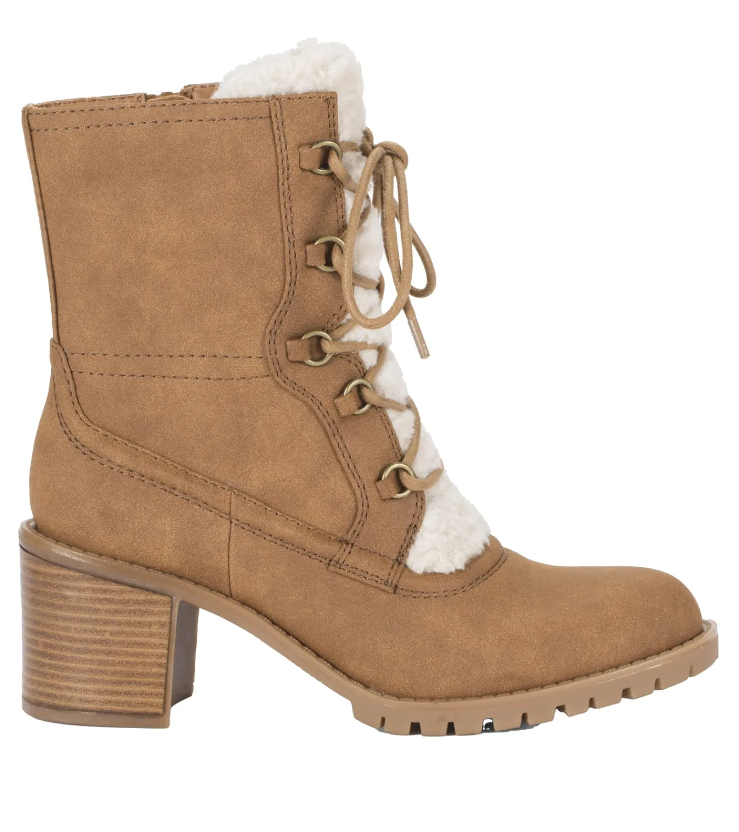 Baretraps Booties^Hadlee Lace Up Bootie Cognac