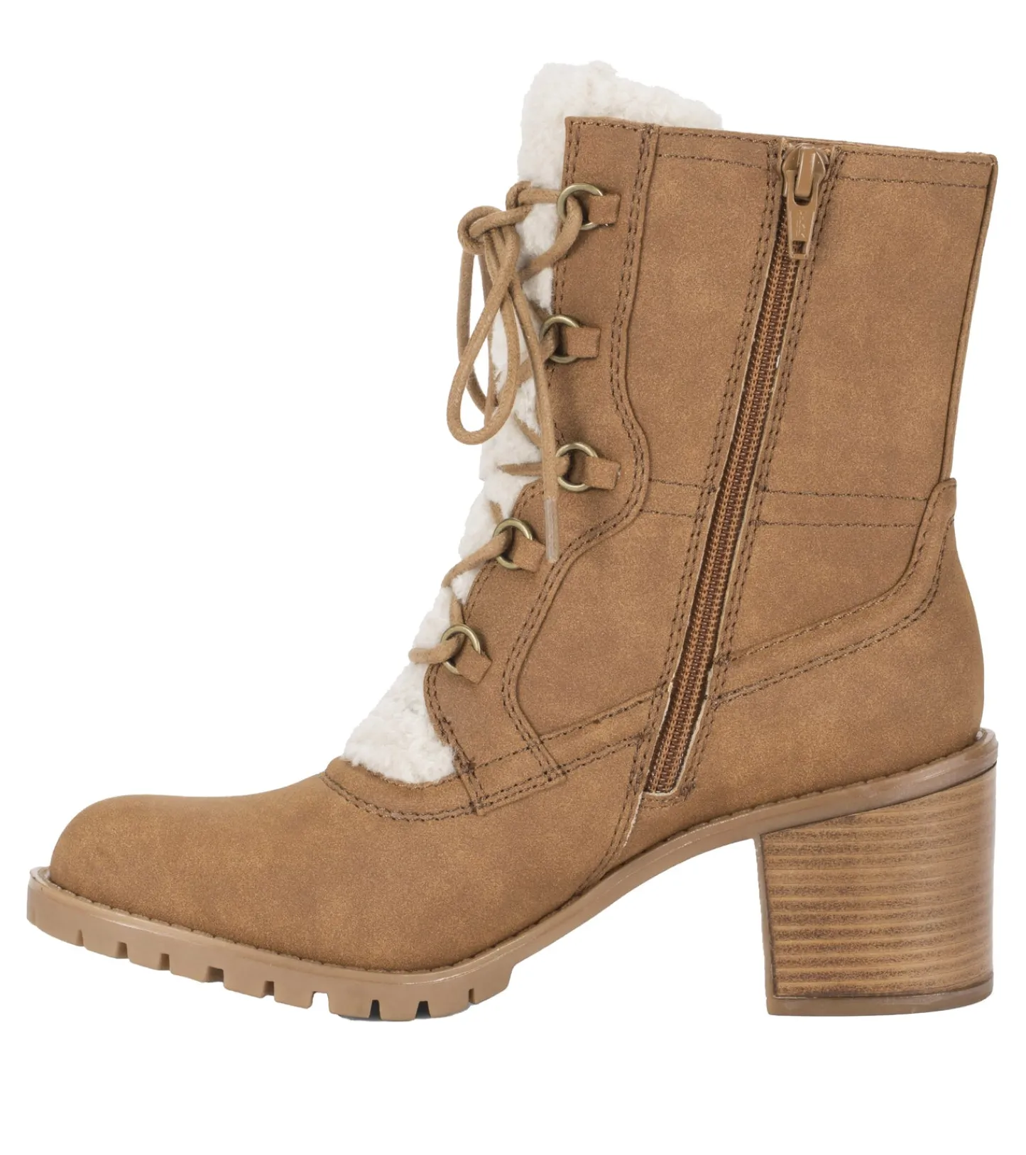 Baretraps Booties^Hadlee Lace Up Bootie Cognac