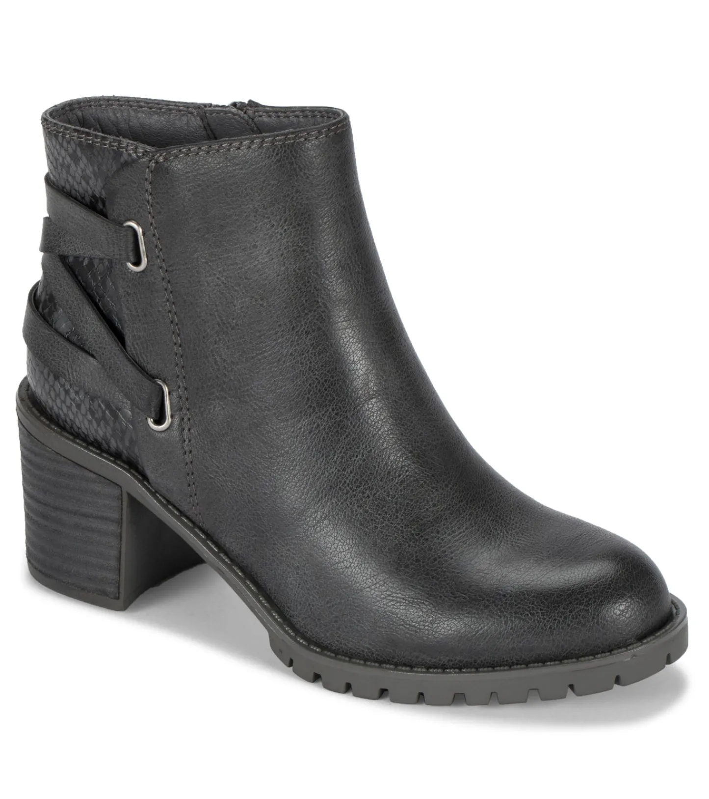 Baretraps Booties^Hensley Bootie DarkGreySnake