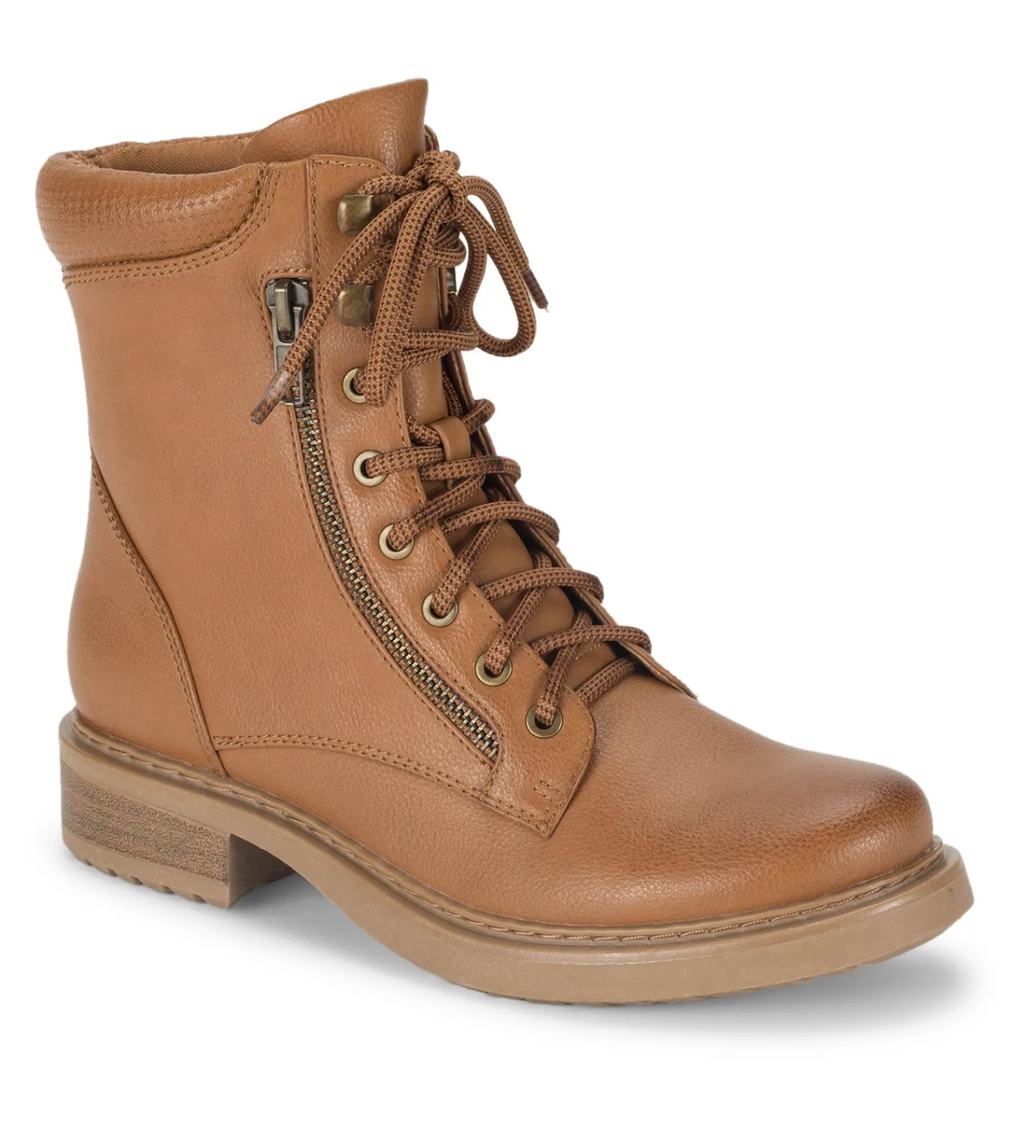 Baretraps Booties^Holden Lace Up Bootie DarkCognac
