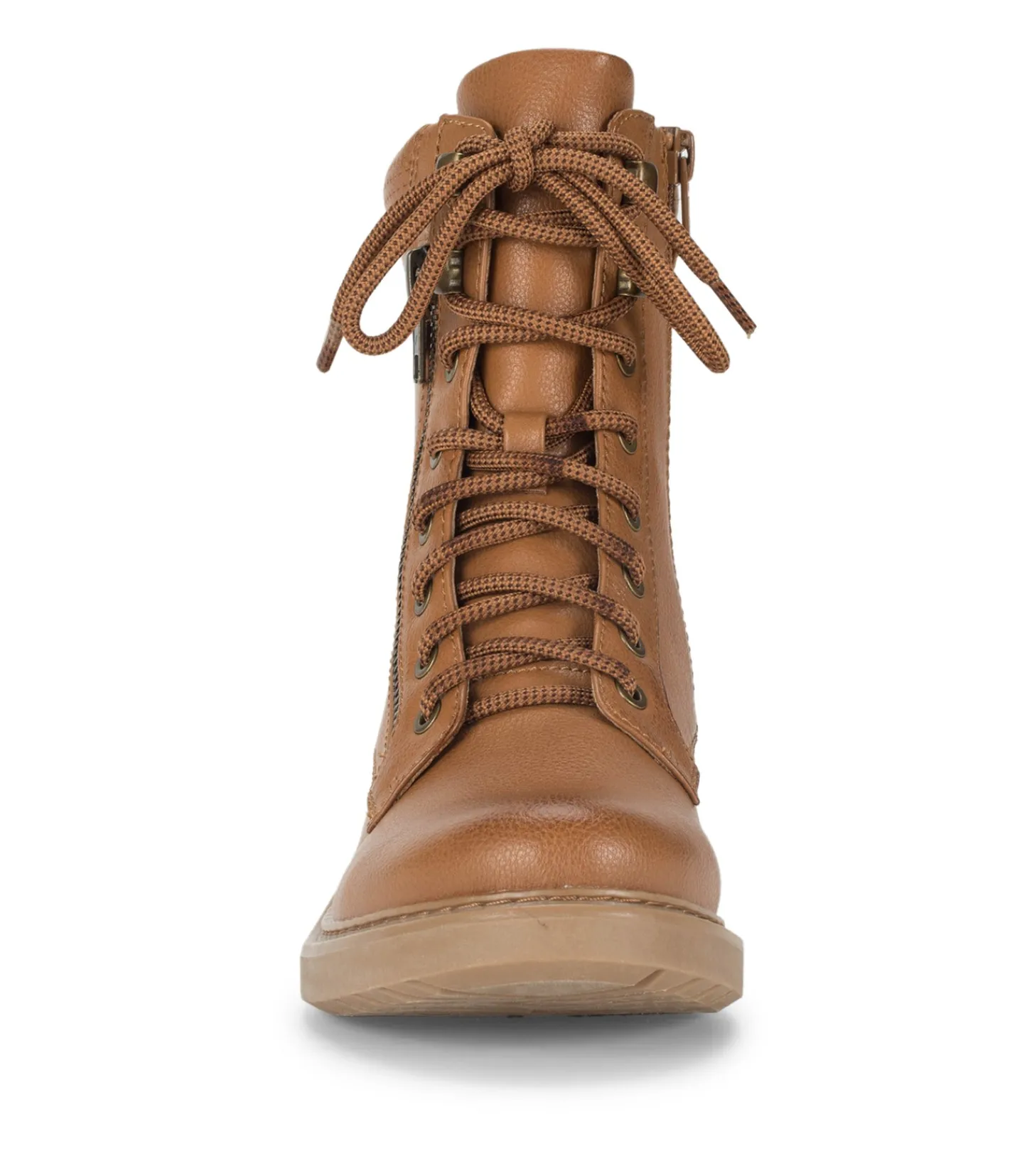 Baretraps Booties^Holden Lace Up Bootie DarkCognac