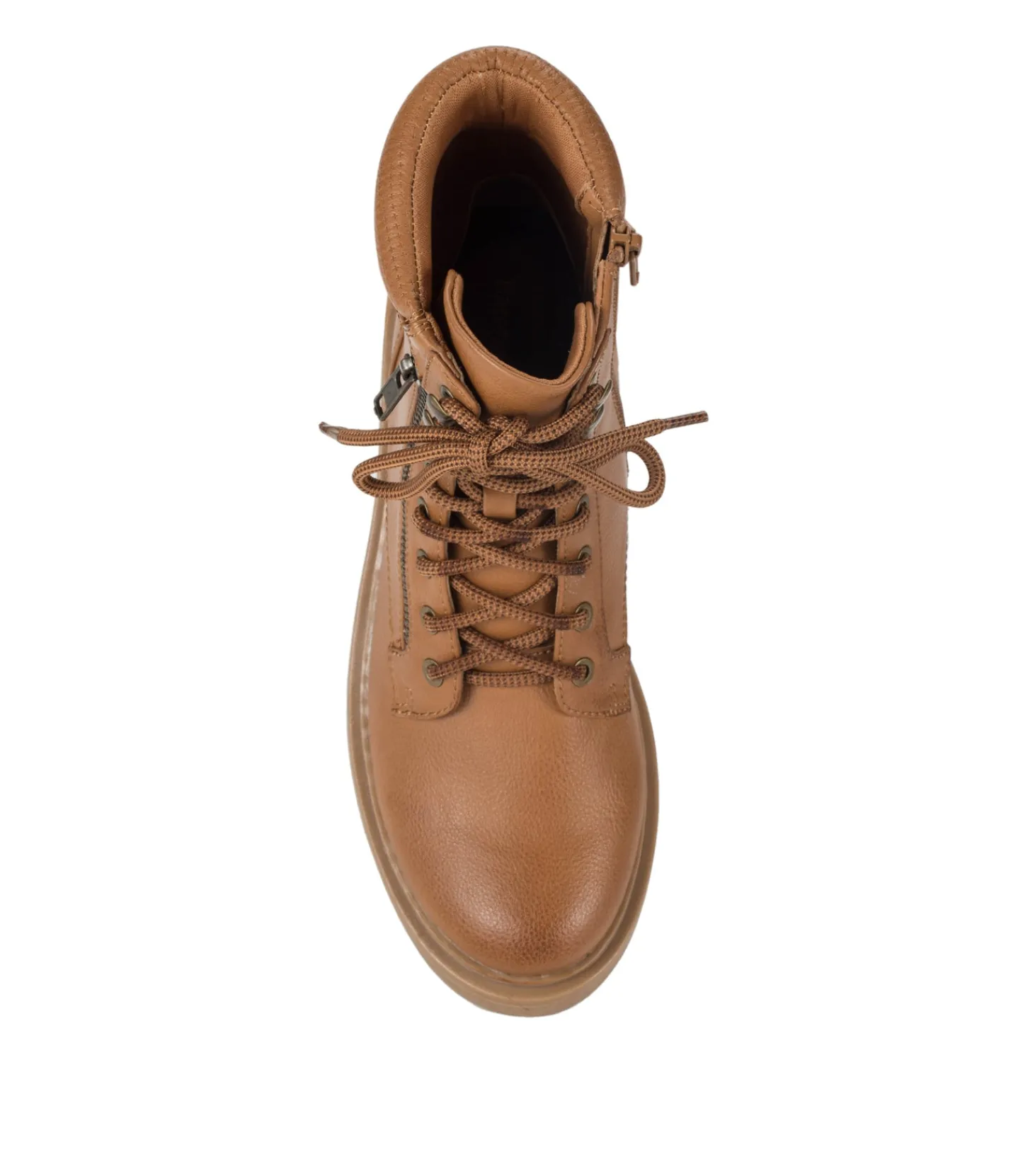 Baretraps Booties^Holden Lace Up Bootie DarkCognac