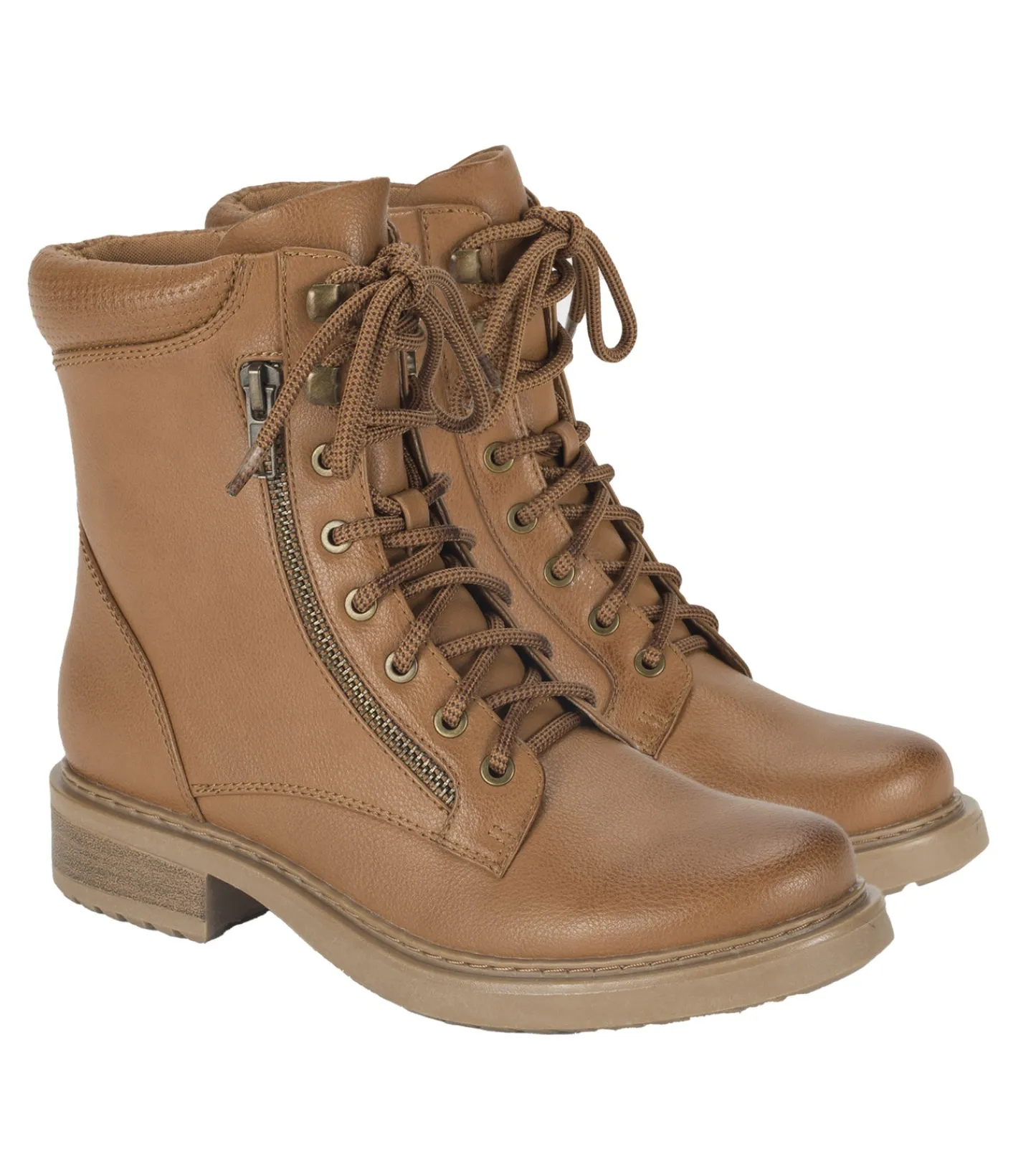 Baretraps Booties^Holden Lace Up Bootie DarkCognac