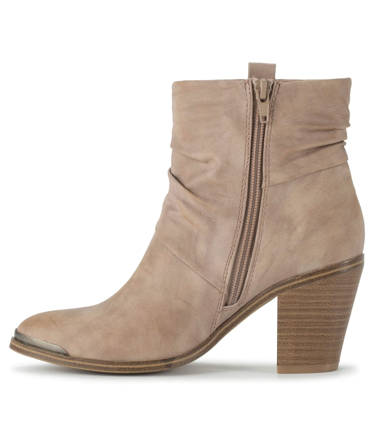 Baretraps Booties^Katherine Block Heel Bootie LightMushroom