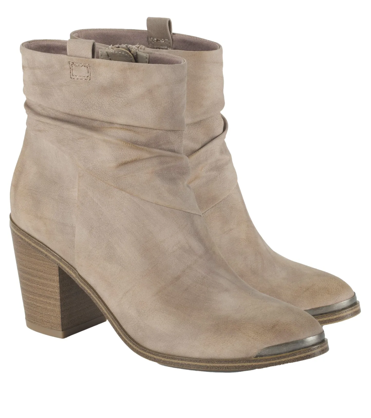 Baretraps Booties^Katherine Block Heel Bootie LightMushroom