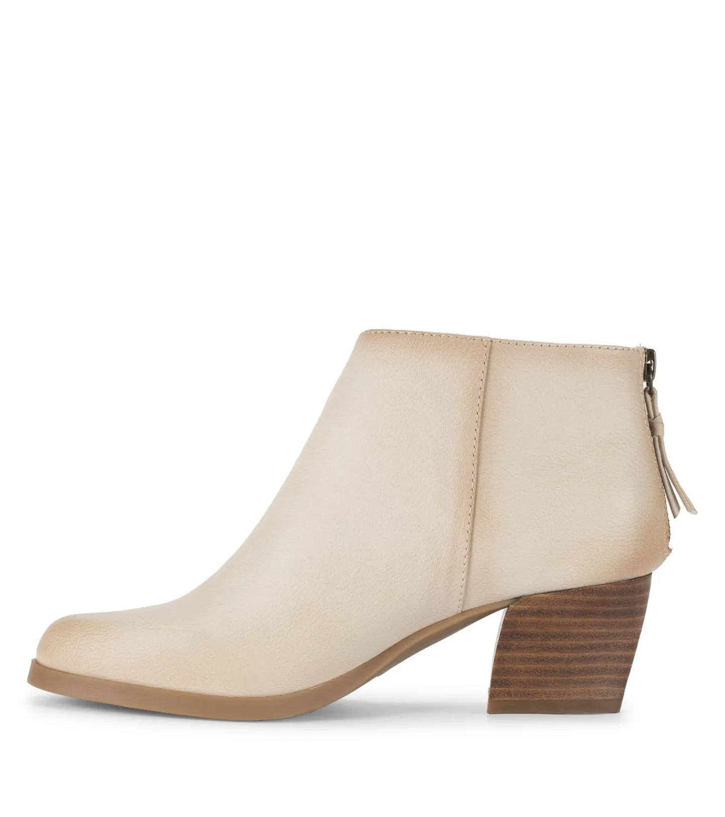 Baretraps Booties^Lauryn Block Heel Ankle Bootie Milkyway