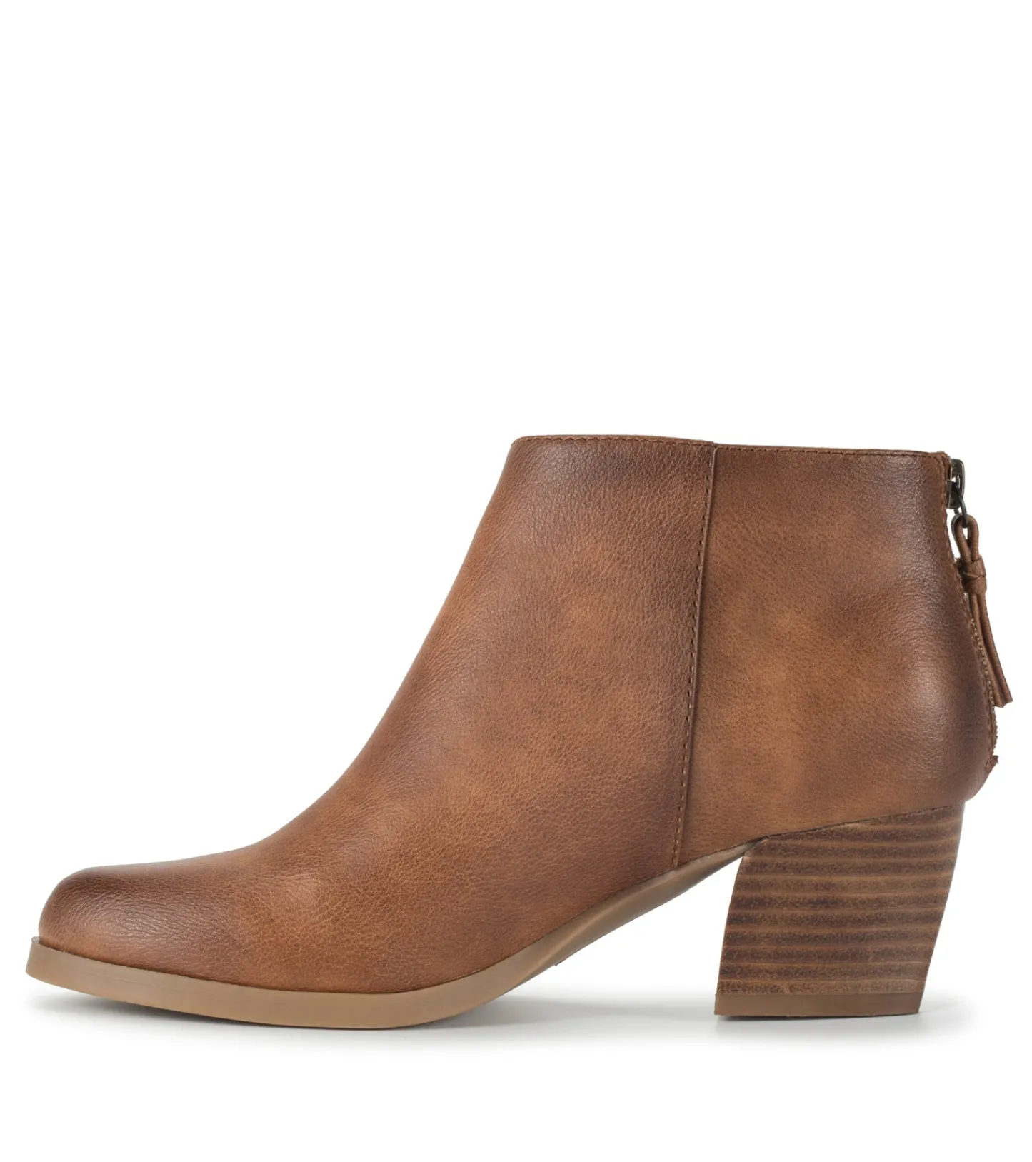 Baretraps Booties^Lauryn Block Heel Ankle Bootie Walnut