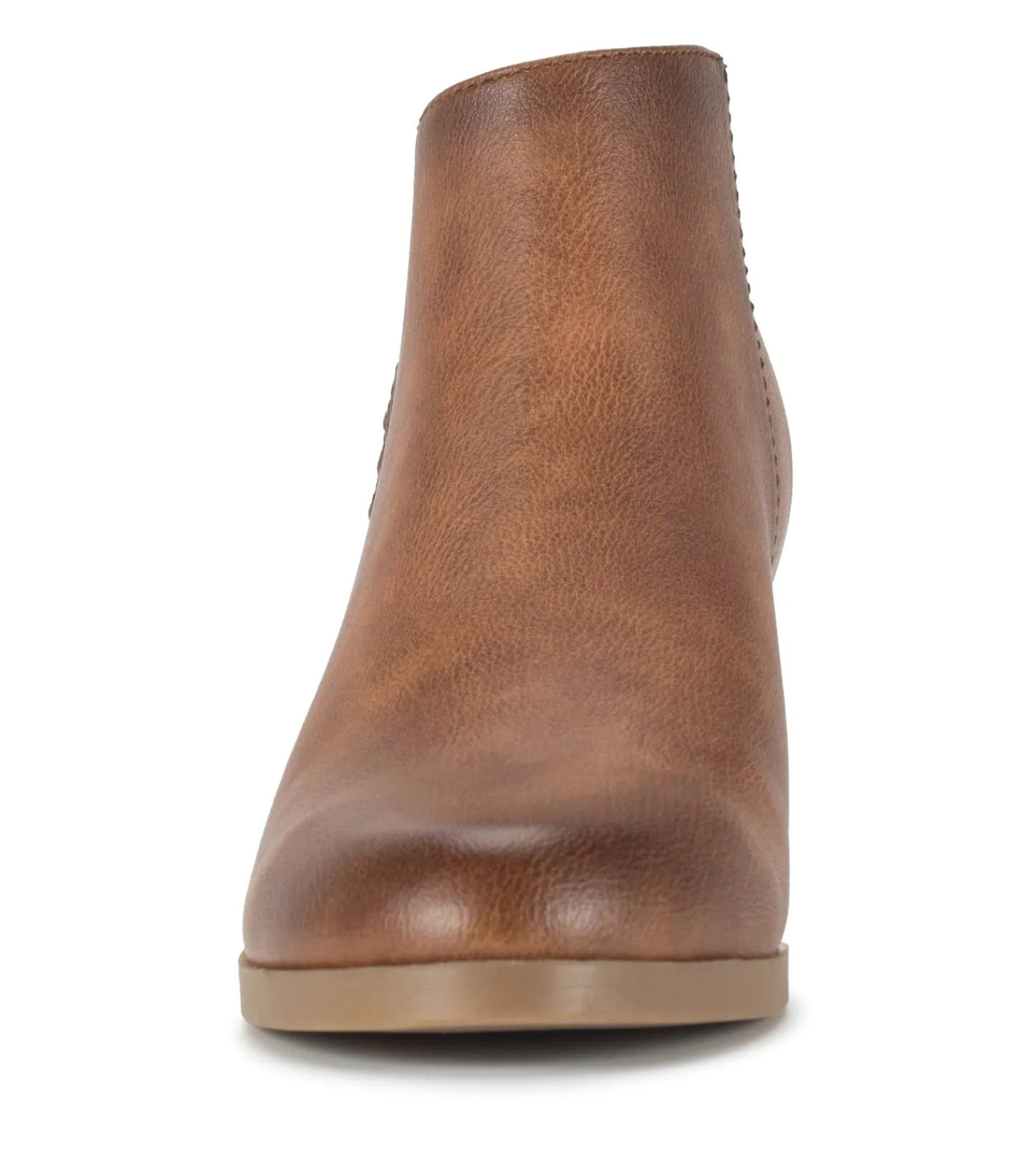 Baretraps Booties^Lauryn Block Heel Ankle Bootie Walnut