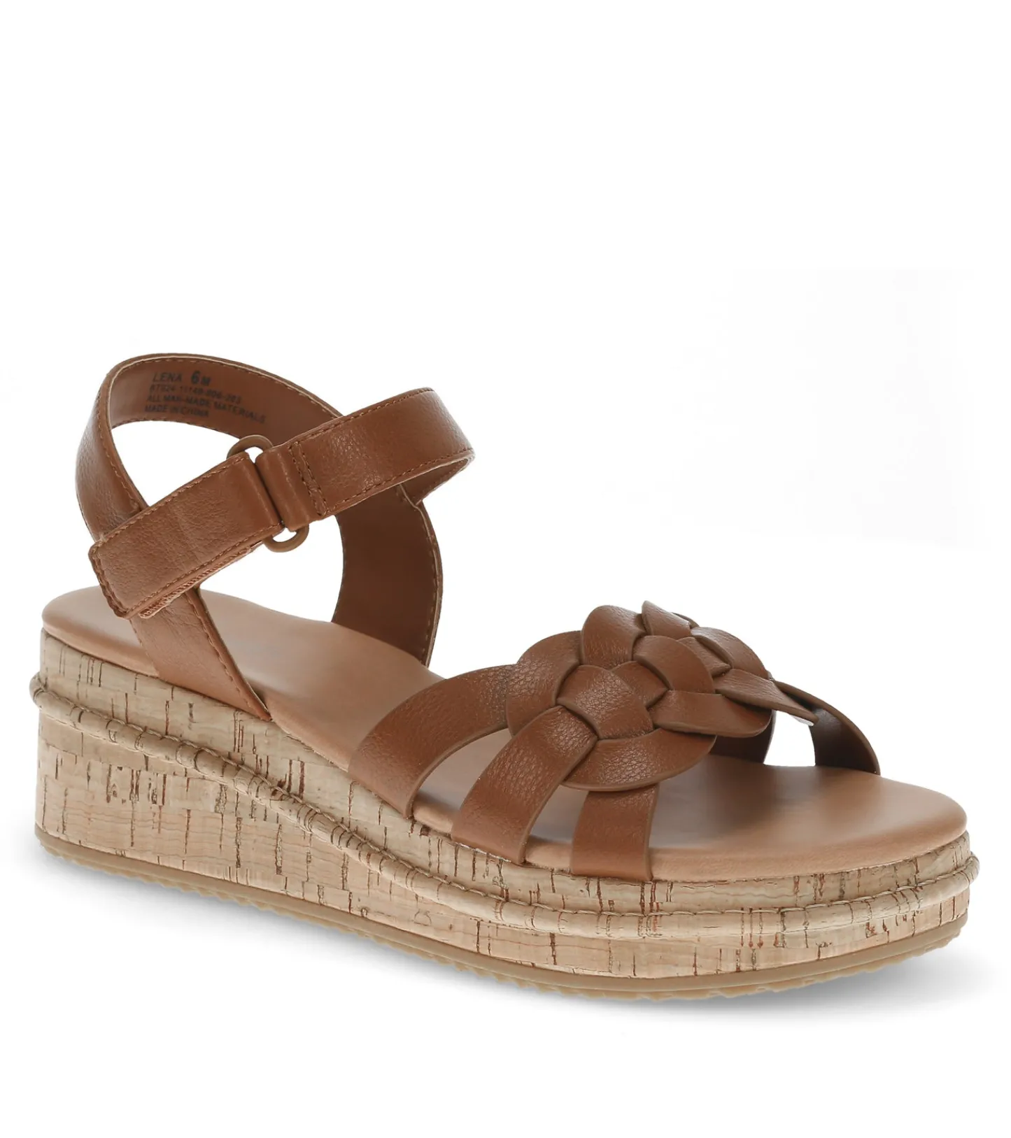 Baretraps Wedge Sandals^Lena Wedge Sandal DarkBeechnut