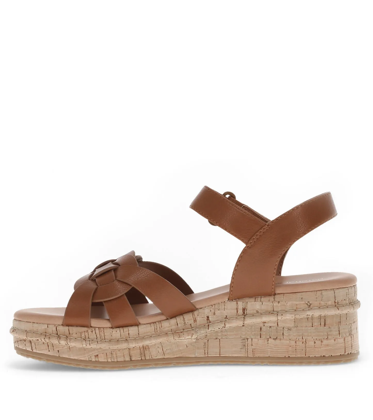 Baretraps Wedge Sandals^Lena Wedge Sandal DarkBeechnut