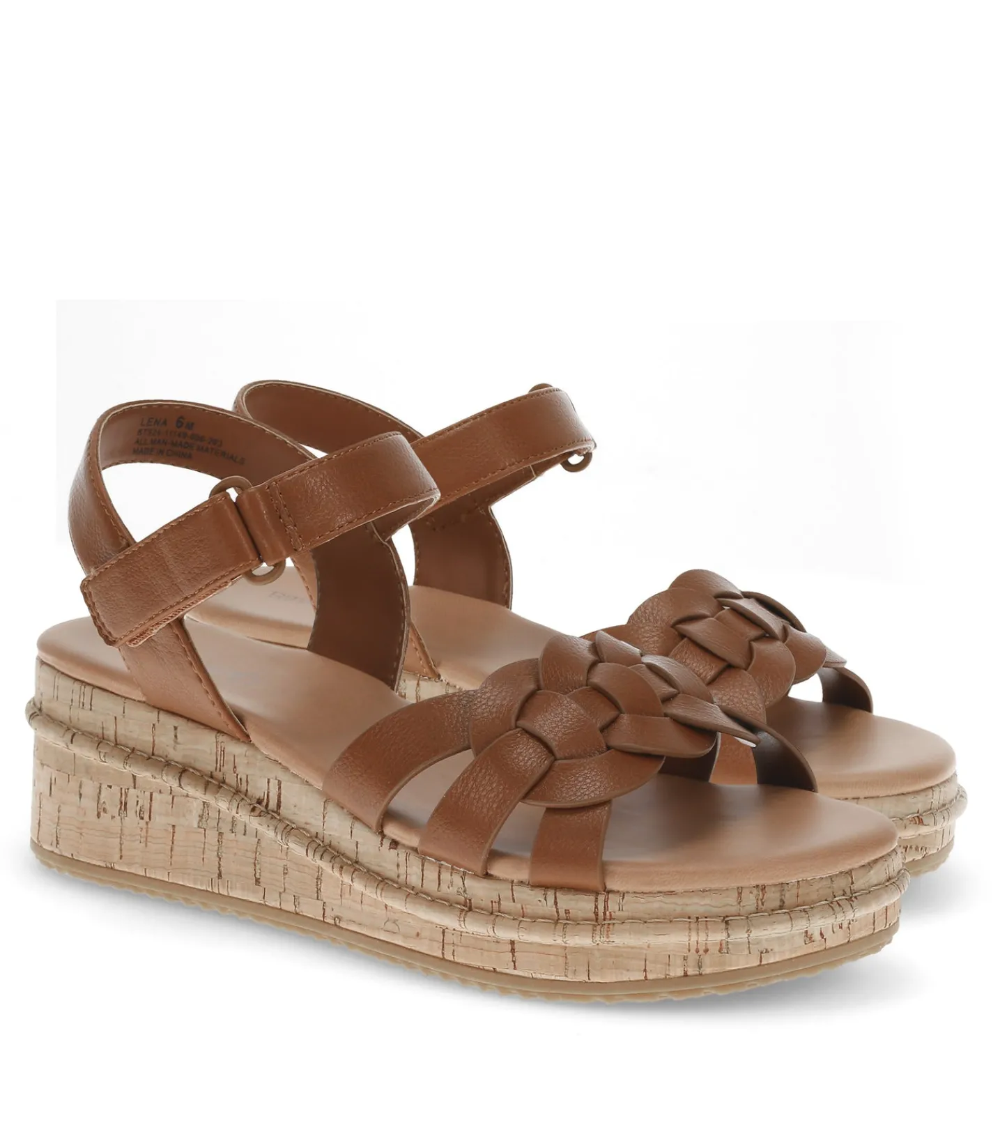 Baretraps Wedge Sandals^Lena Wedge Sandal DarkBeechnut