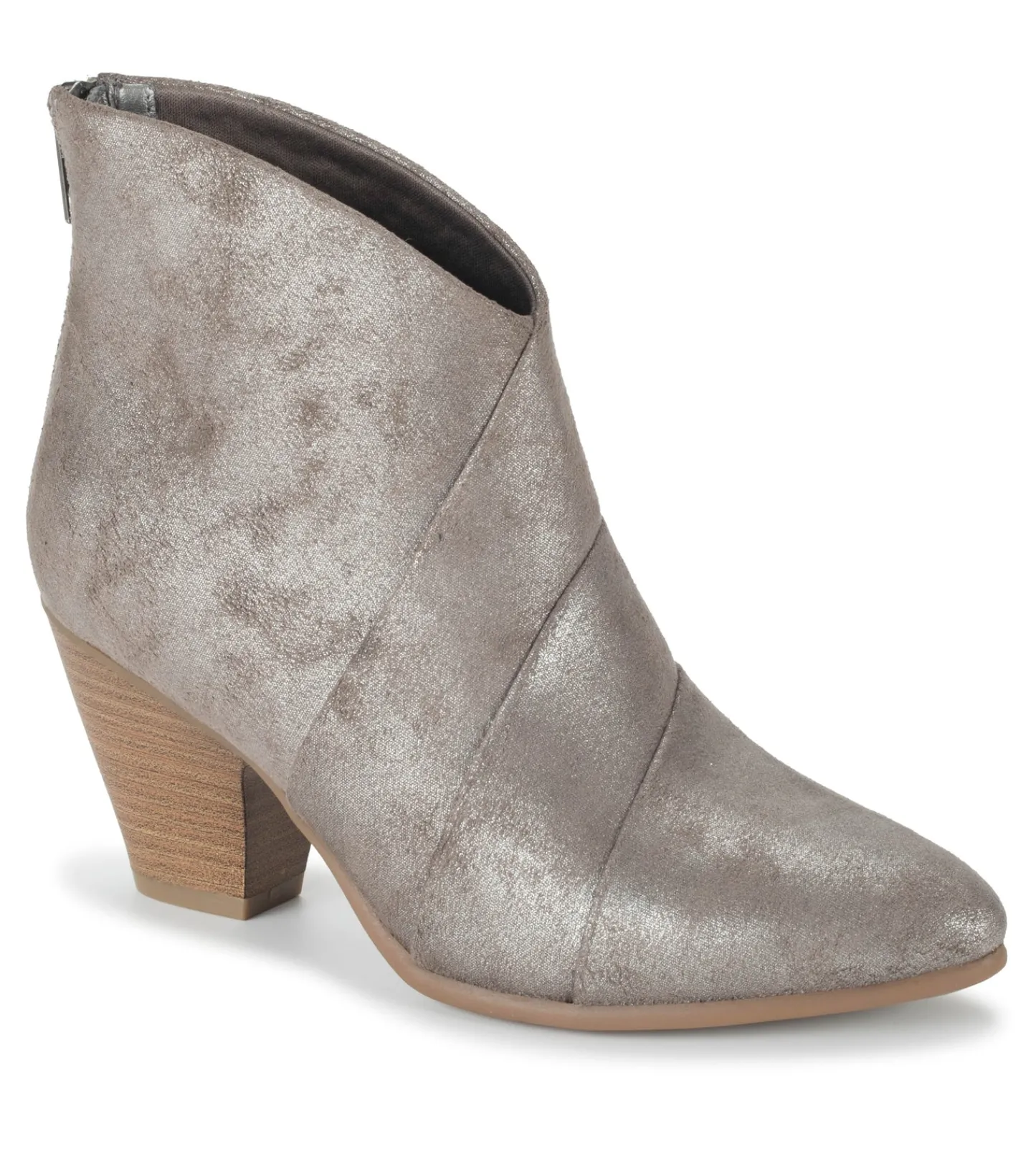 Baretraps Booties^Liberty Block Heel Bootie Gunmetal