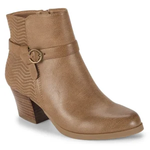 Baretraps Booties^Linda Block Heel Bootie SaltedCaramel