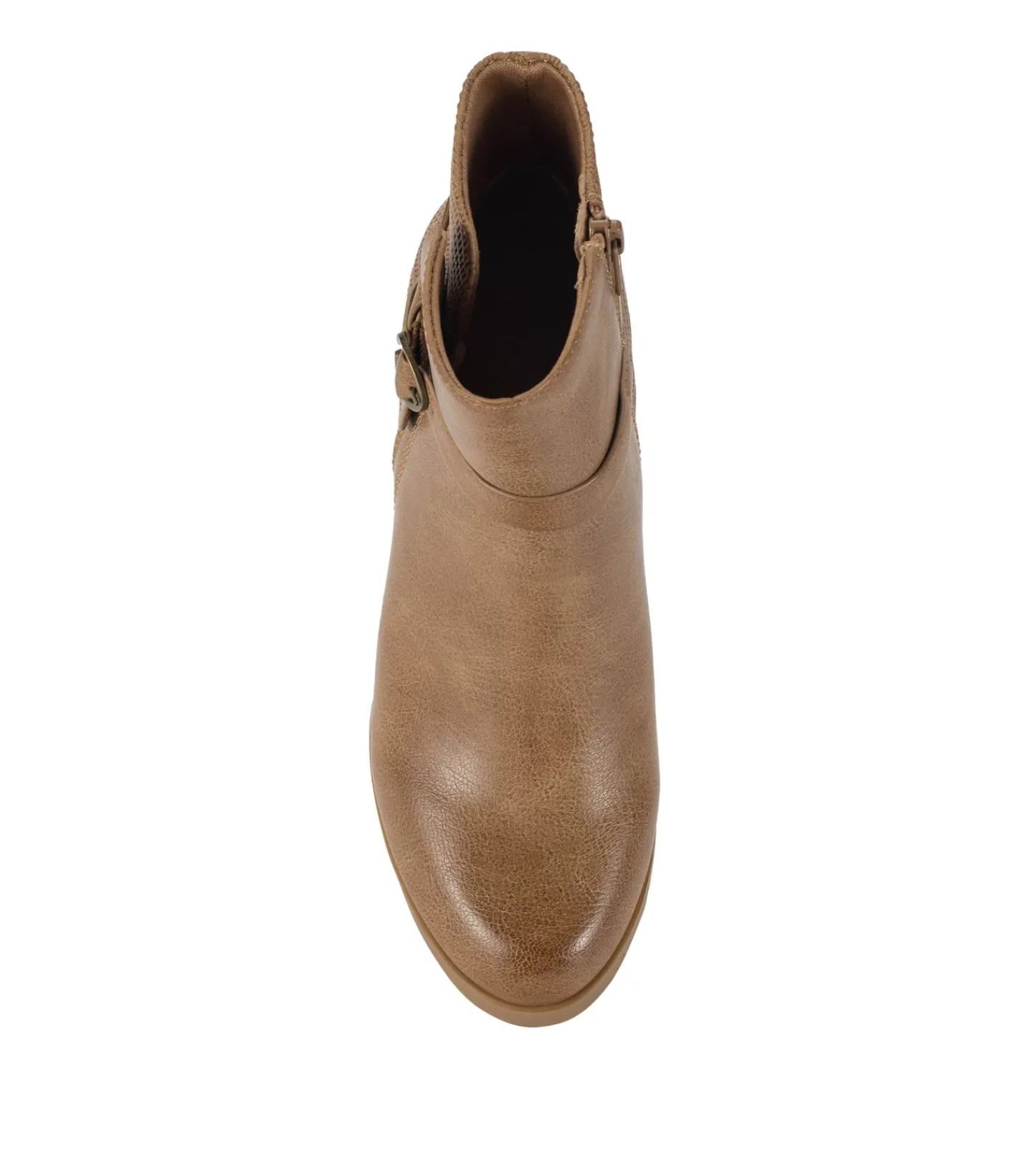 Baretraps Booties^Linda Block Heel Bootie SaltedCaramel