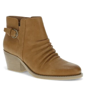Baretraps Booties^Linnea Block Heel Bootie LightRust