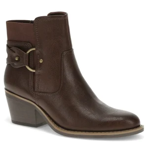 Baretraps Booties^Luella Block Heel Bootie DarkBrown