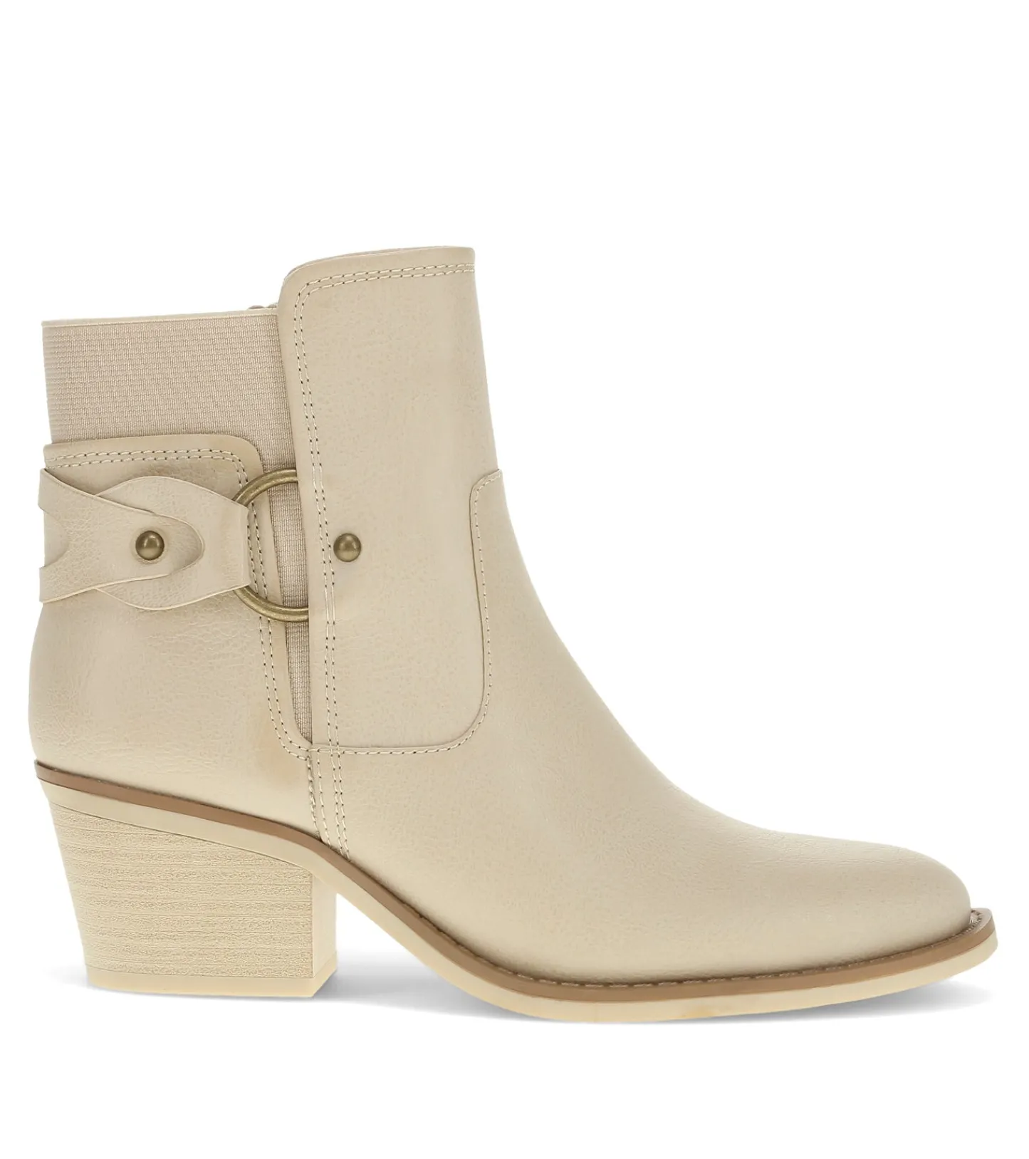Baretraps Booties^Luella Block Heel Bootie Milkyway