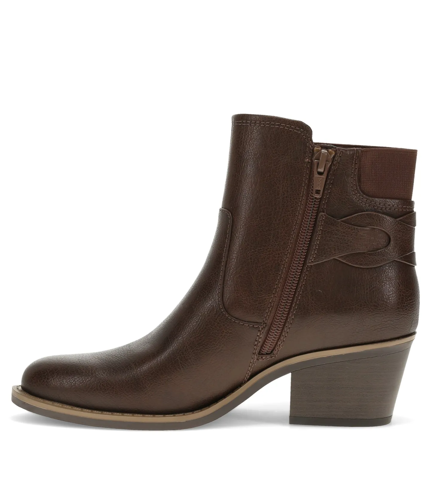 Baretraps Booties^Luella Block Heel Bootie DarkBrown