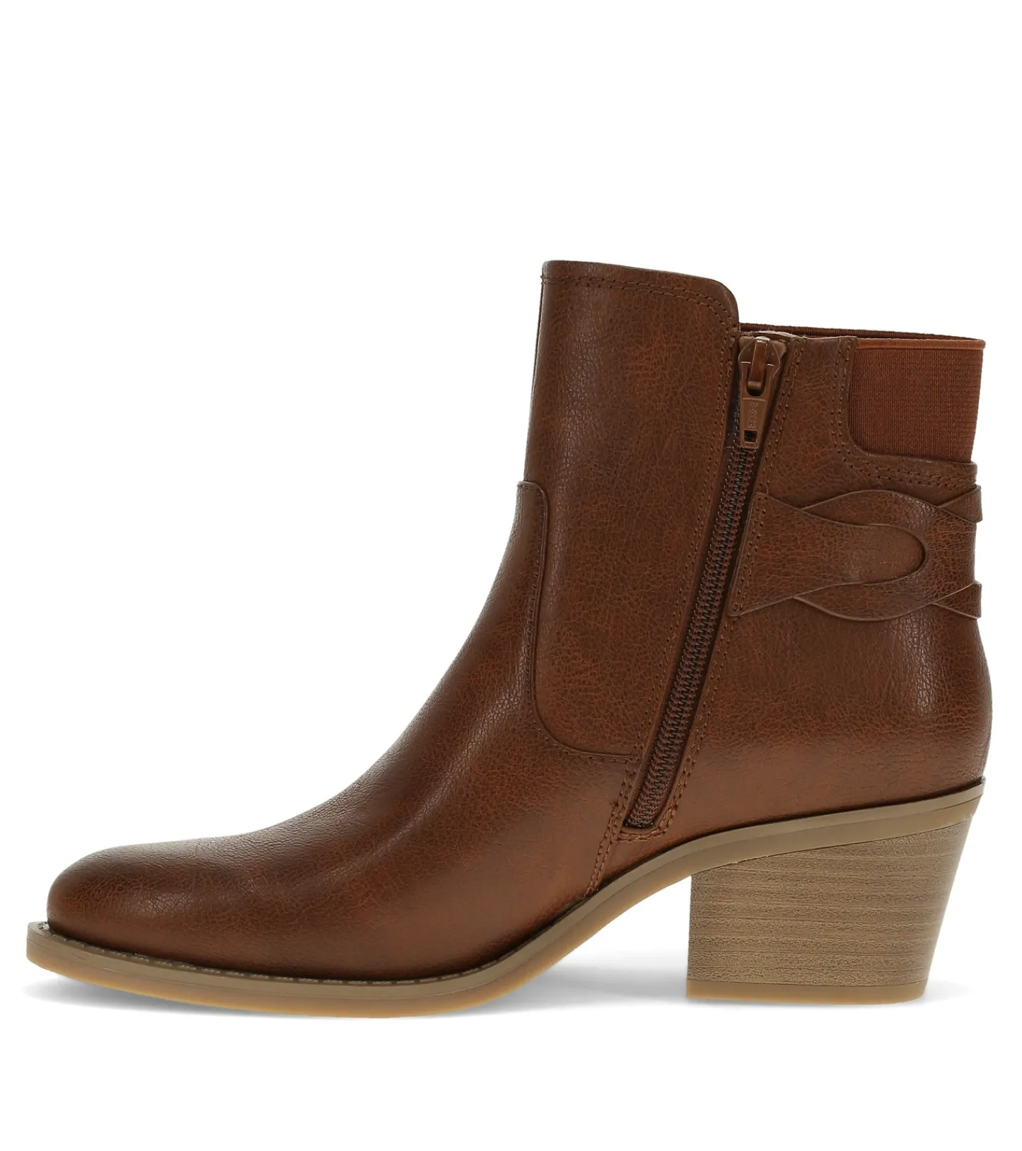 Baretraps Booties^Luella Block Heel Bootie Cognac
