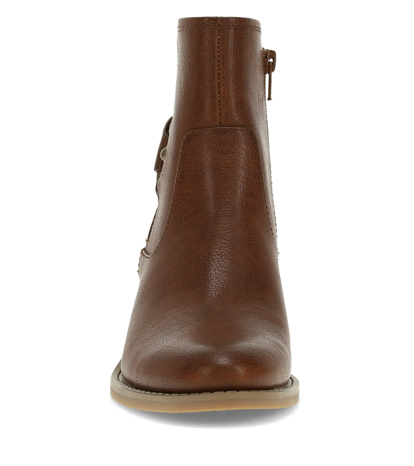 Baretraps Booties^Luella Block Heel Bootie Cognac