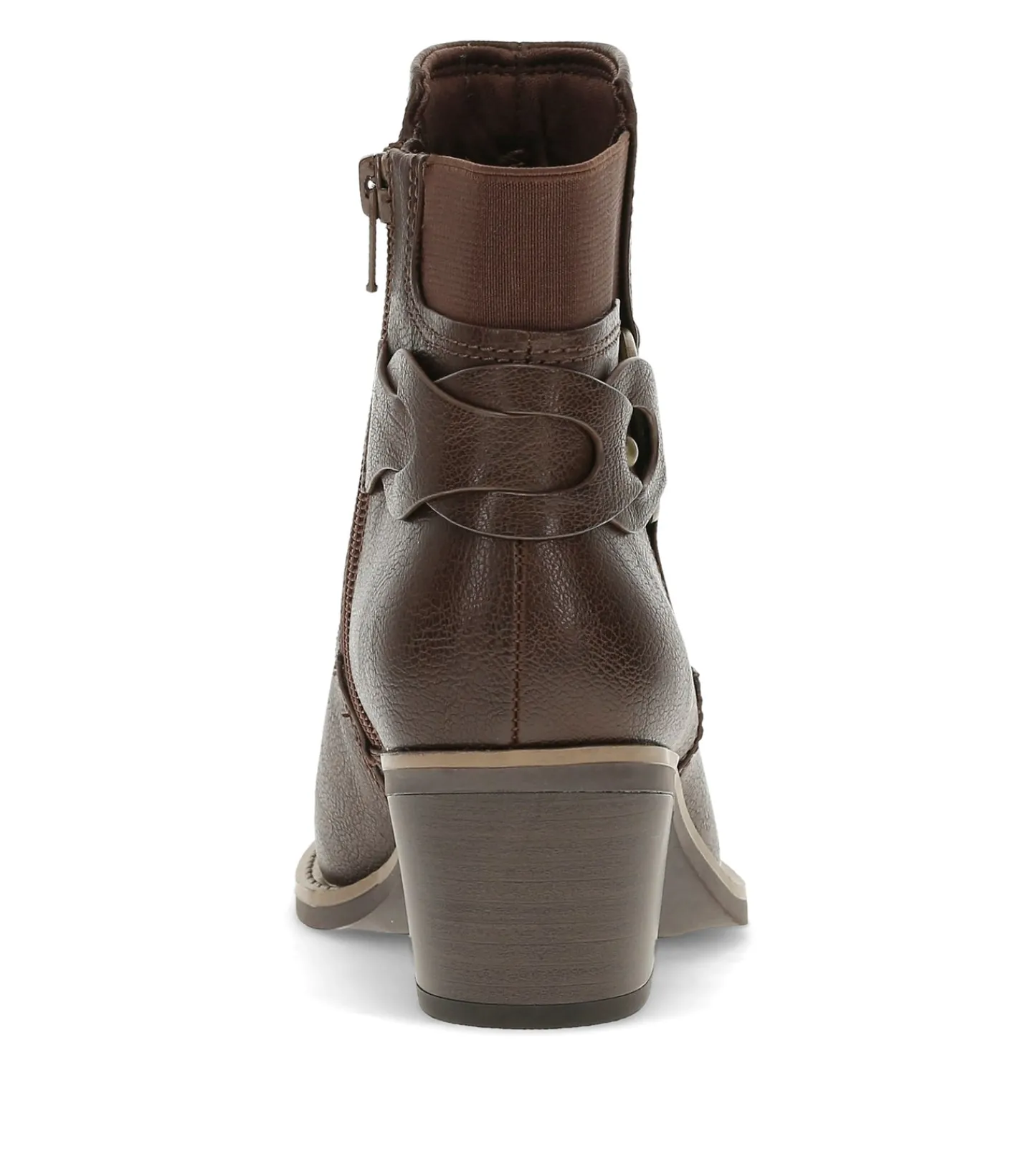 Baretraps Booties^Luella Block Heel Bootie DarkBrown