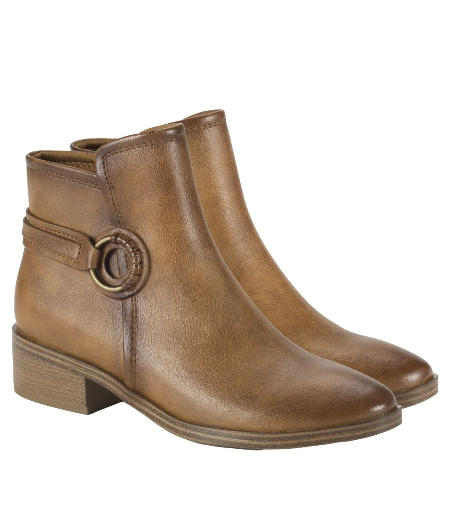Baretraps Booties^Maddy Bootie Cognac