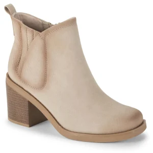 Baretraps Booties^Maria Block Heel Bootie Oatmeal