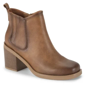 Baretraps Booties^Maria Block Heel Bootie Auburn