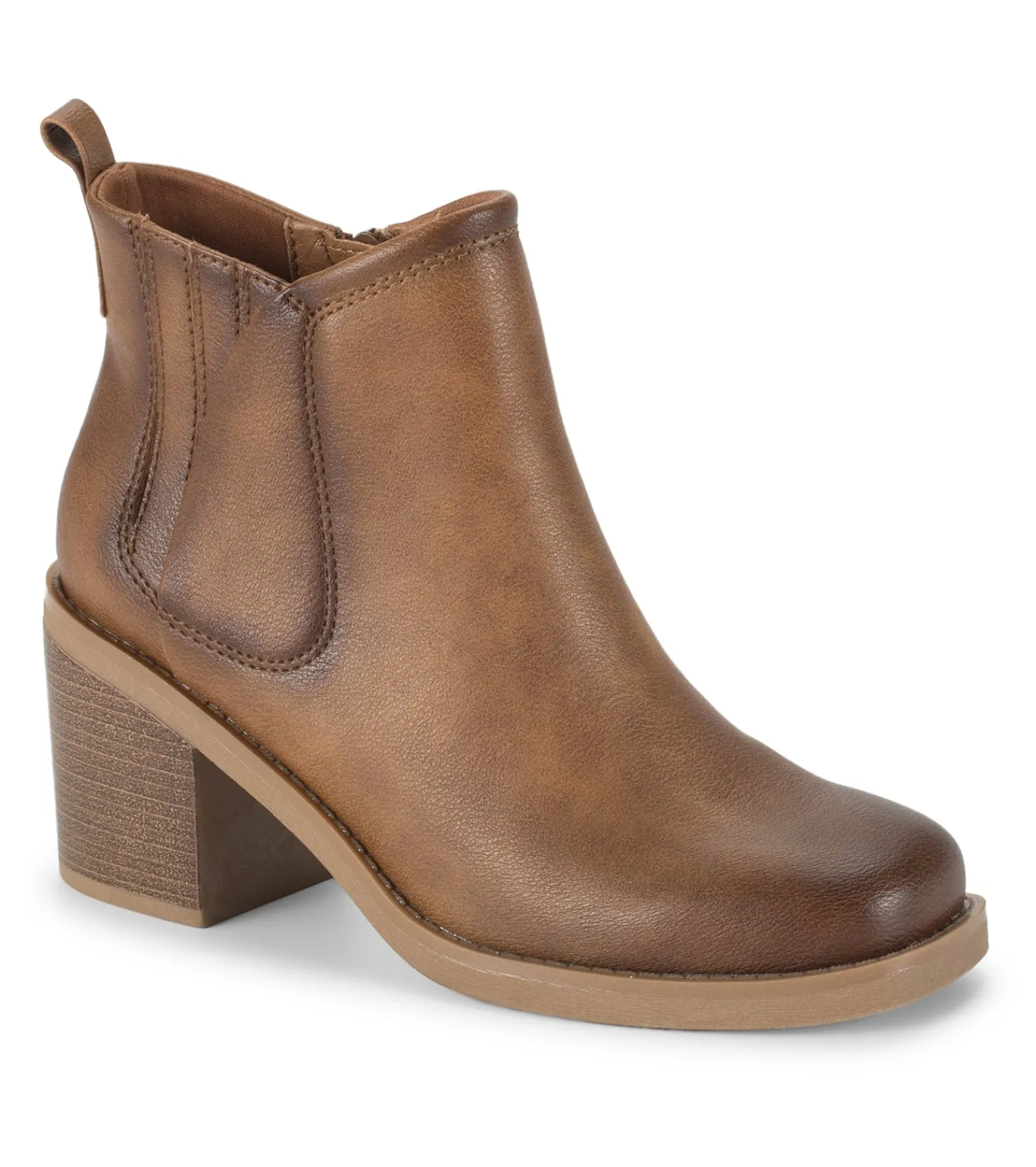 Baretraps Booties^Maria Block Heel Bootie Auburn