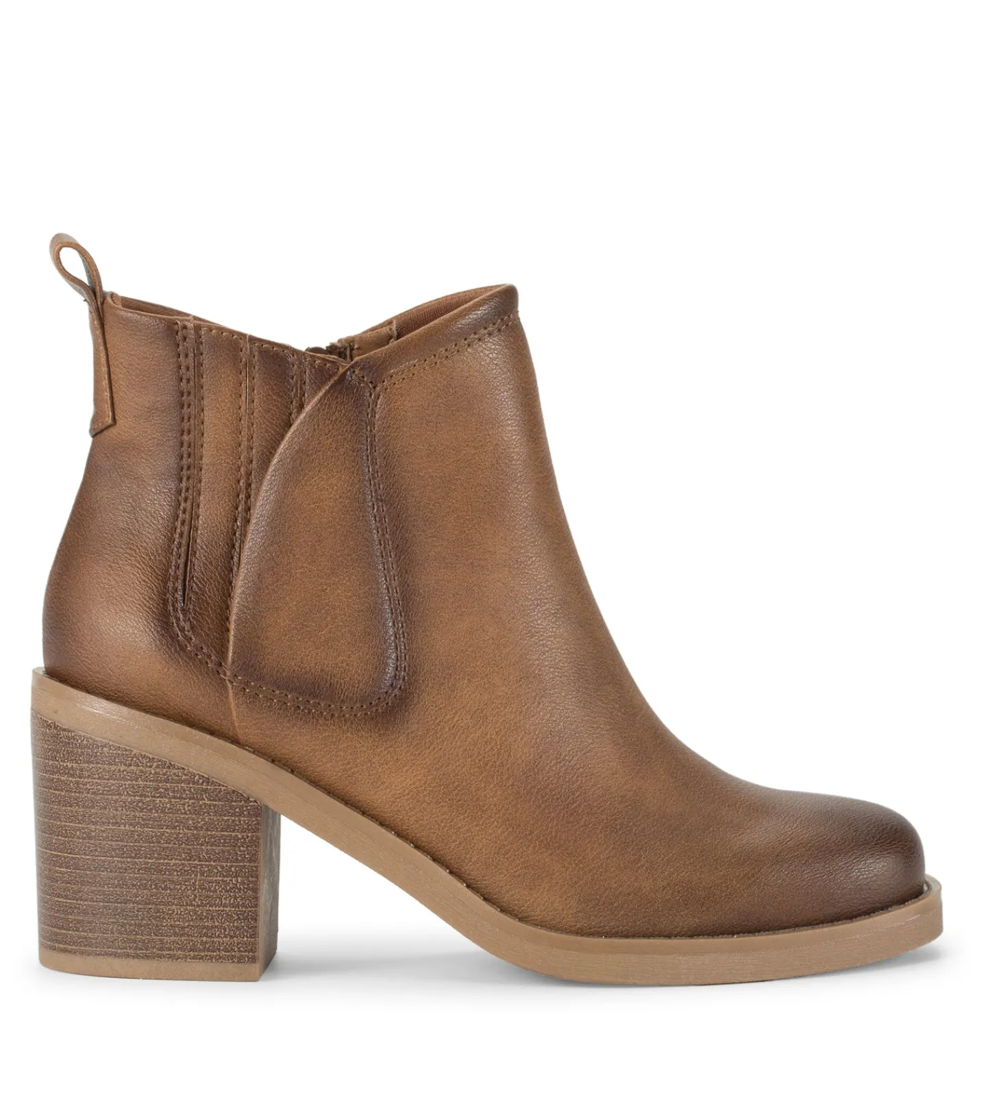 Baretraps Booties^Maria Block Heel Bootie Auburn