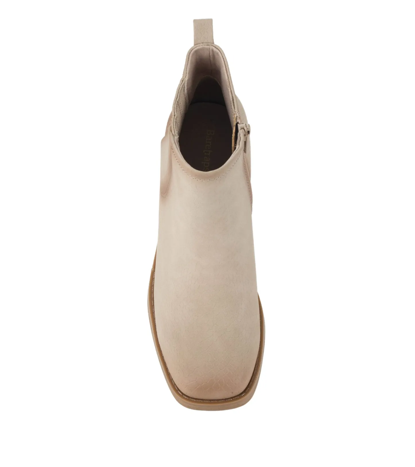Baretraps Booties^Maria Block Heel Bootie Oatmeal