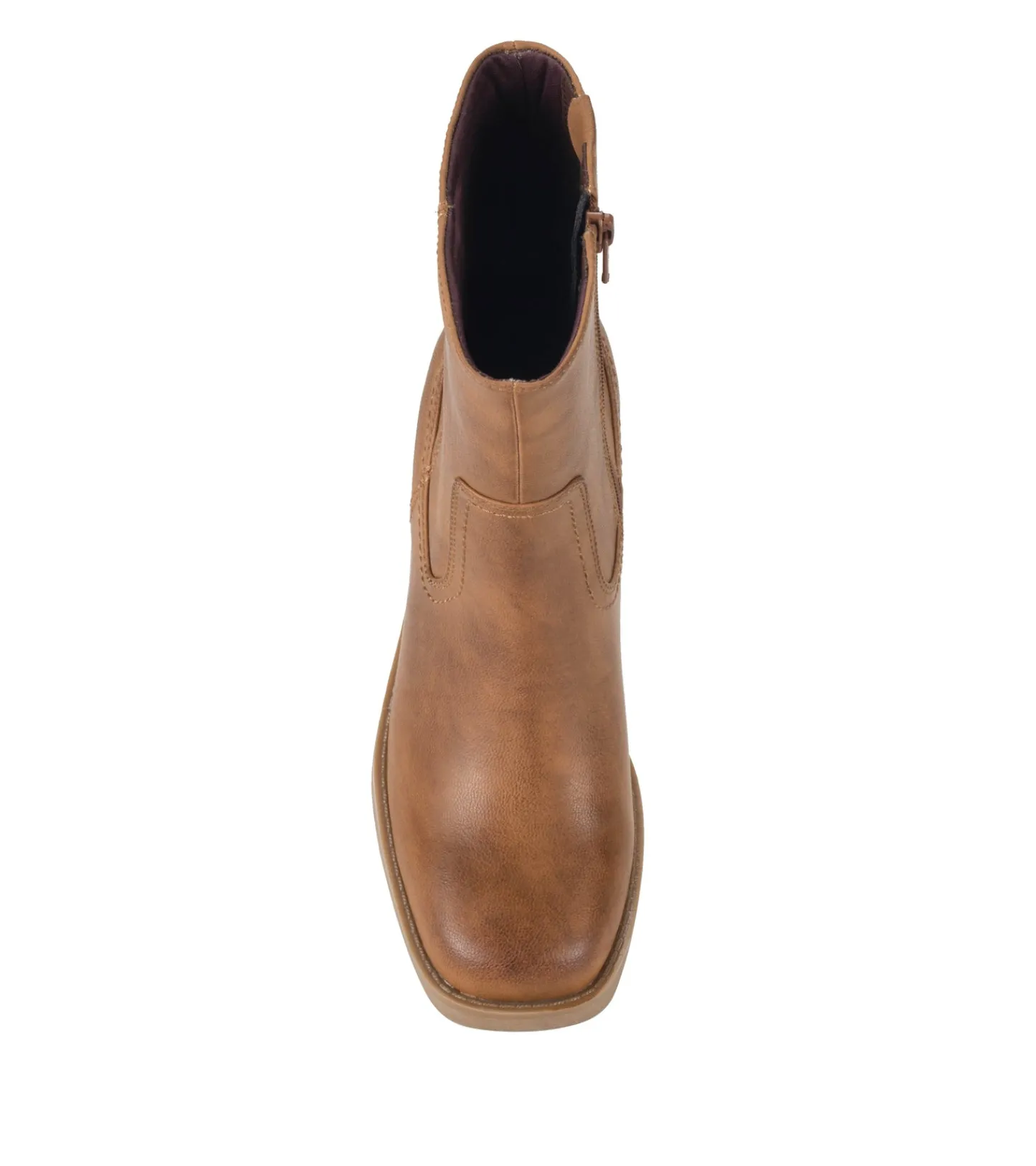 Baretraps Booties^Mckenna Mid Calf Boot Cognac