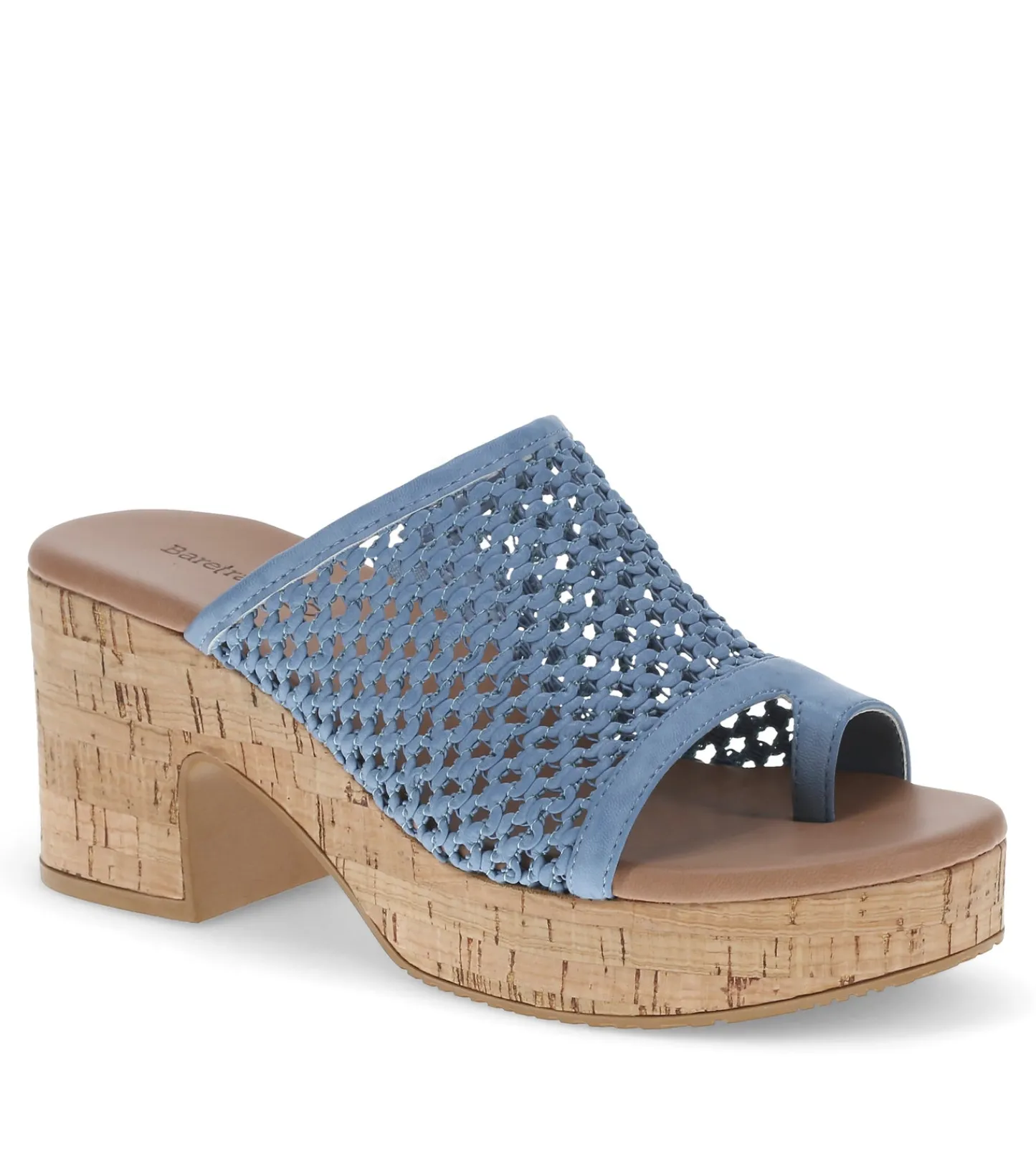 Baretraps Slides & Slip On Sandals^Michaela Block Heel Sandal IslandBlue