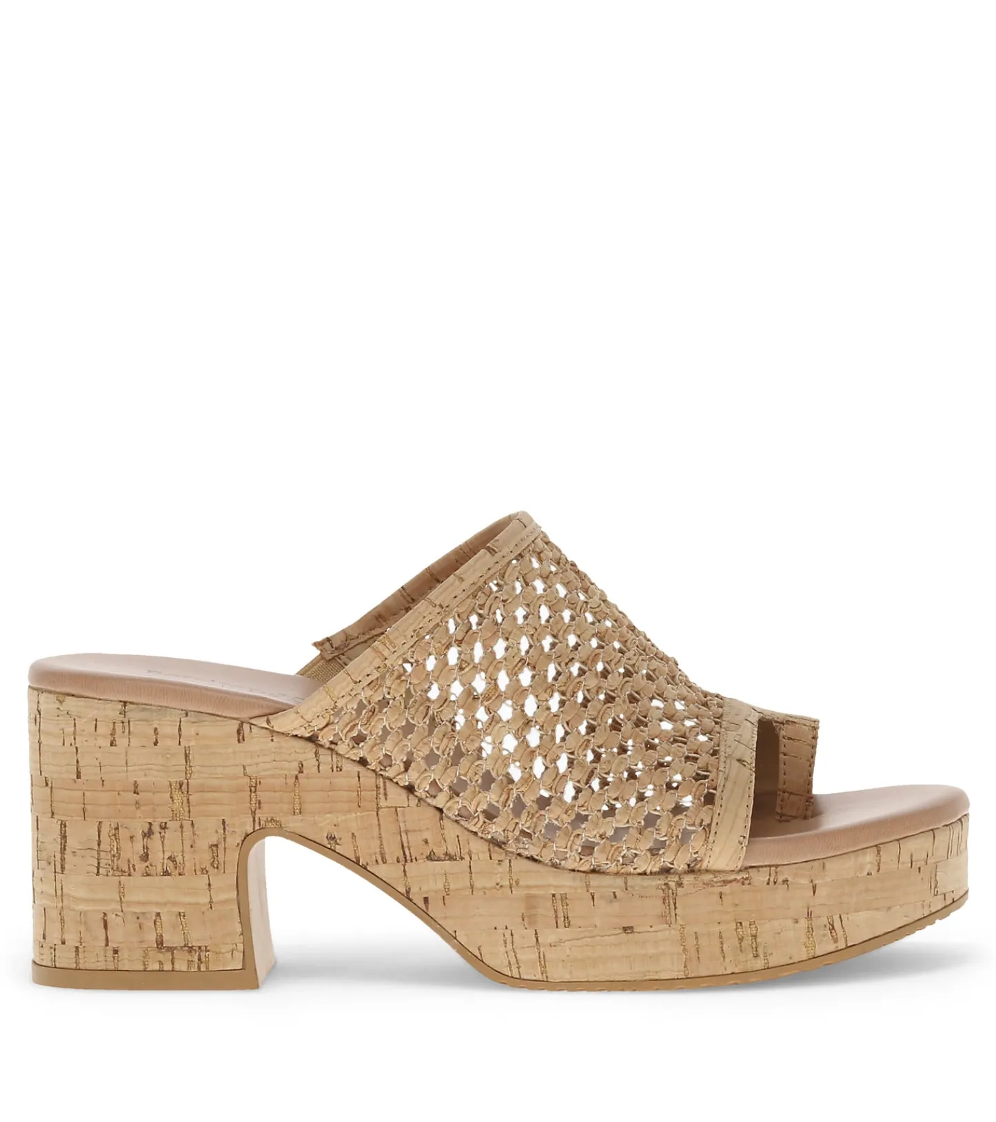 Baretraps Slides & Slip On Sandals^Michaela Block Heel Sandal NaturalCork