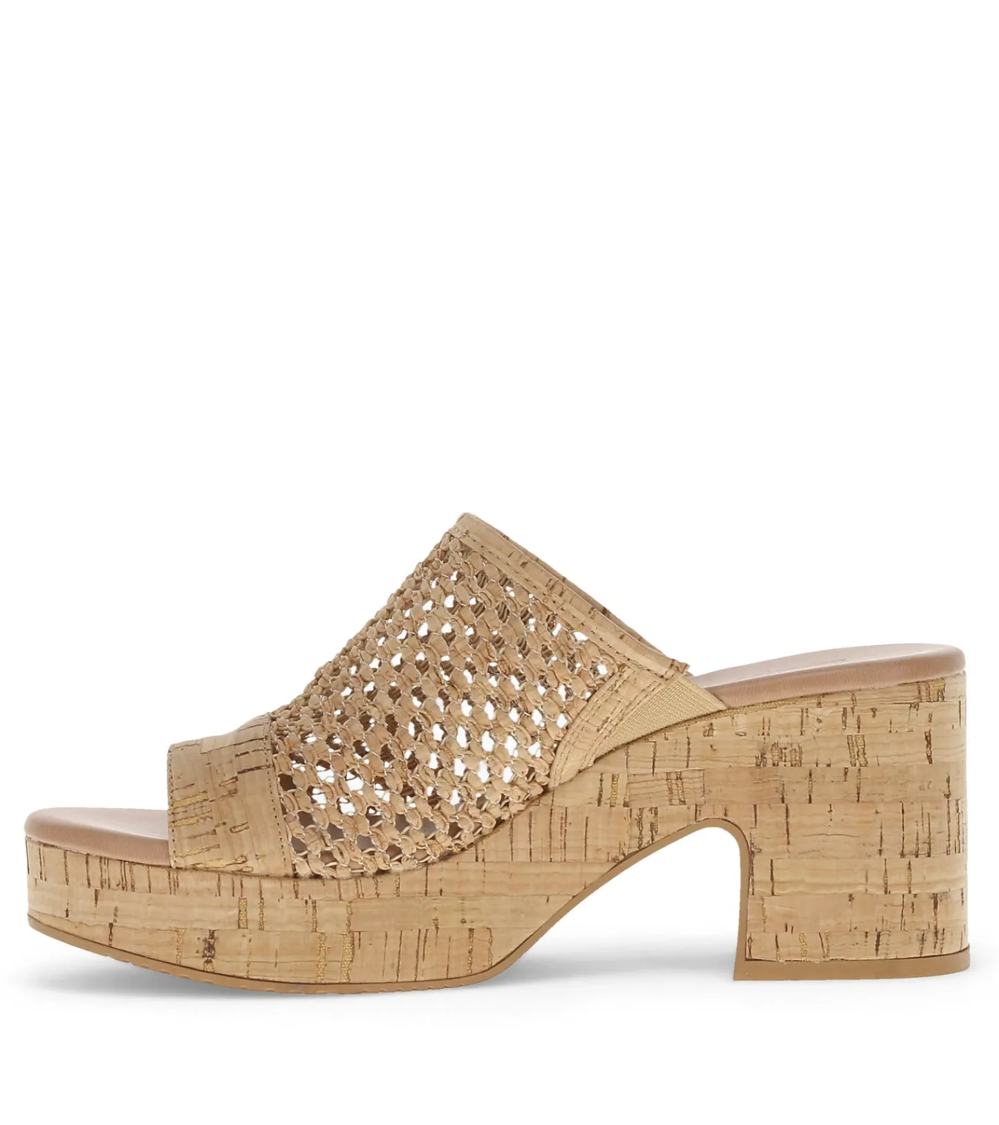Baretraps Slides & Slip On Sandals^Michaela Block Heel Sandal NaturalCork