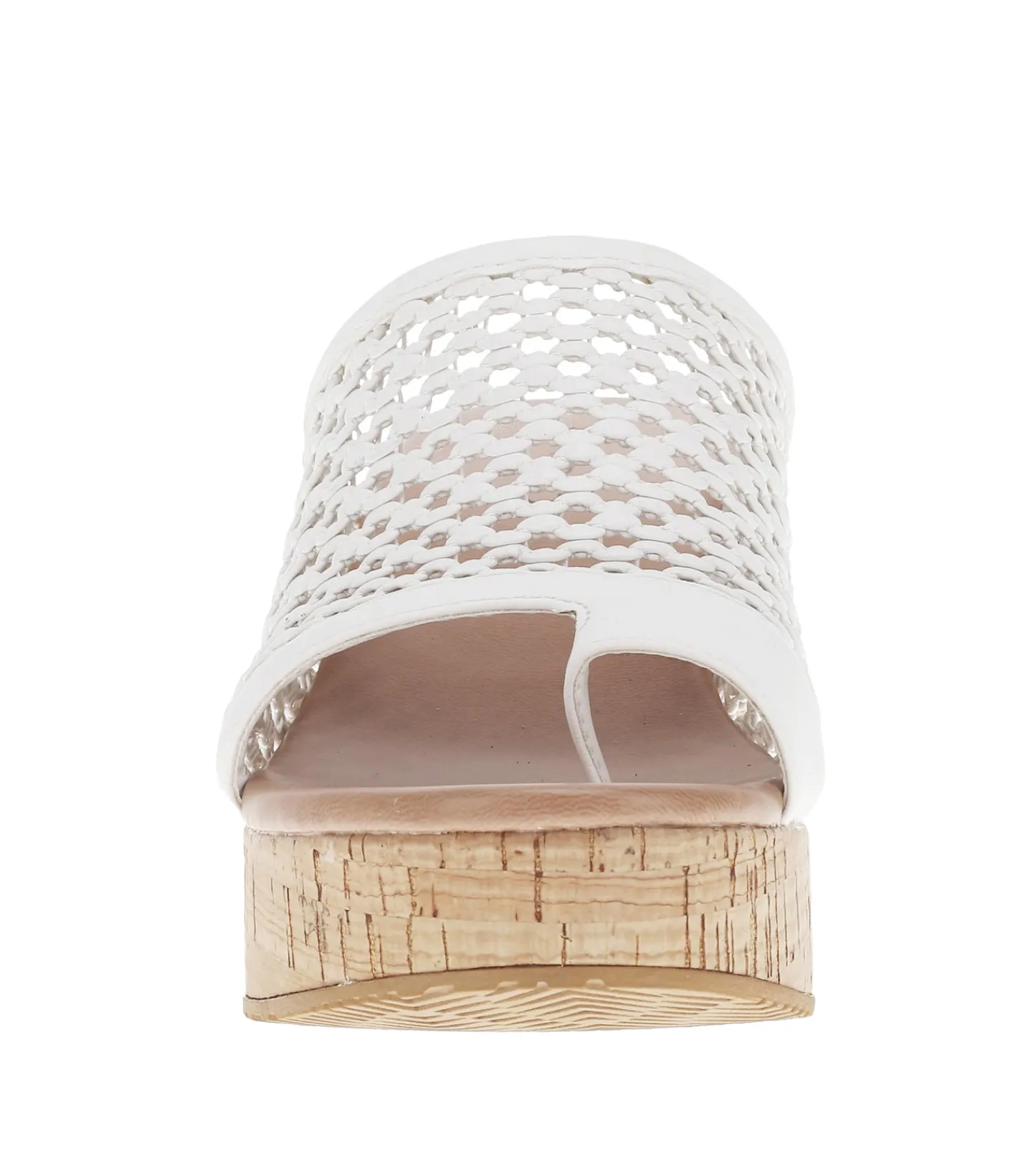 Baretraps Slides & Slip On Sandals^Michaela Block Heel Sandal White