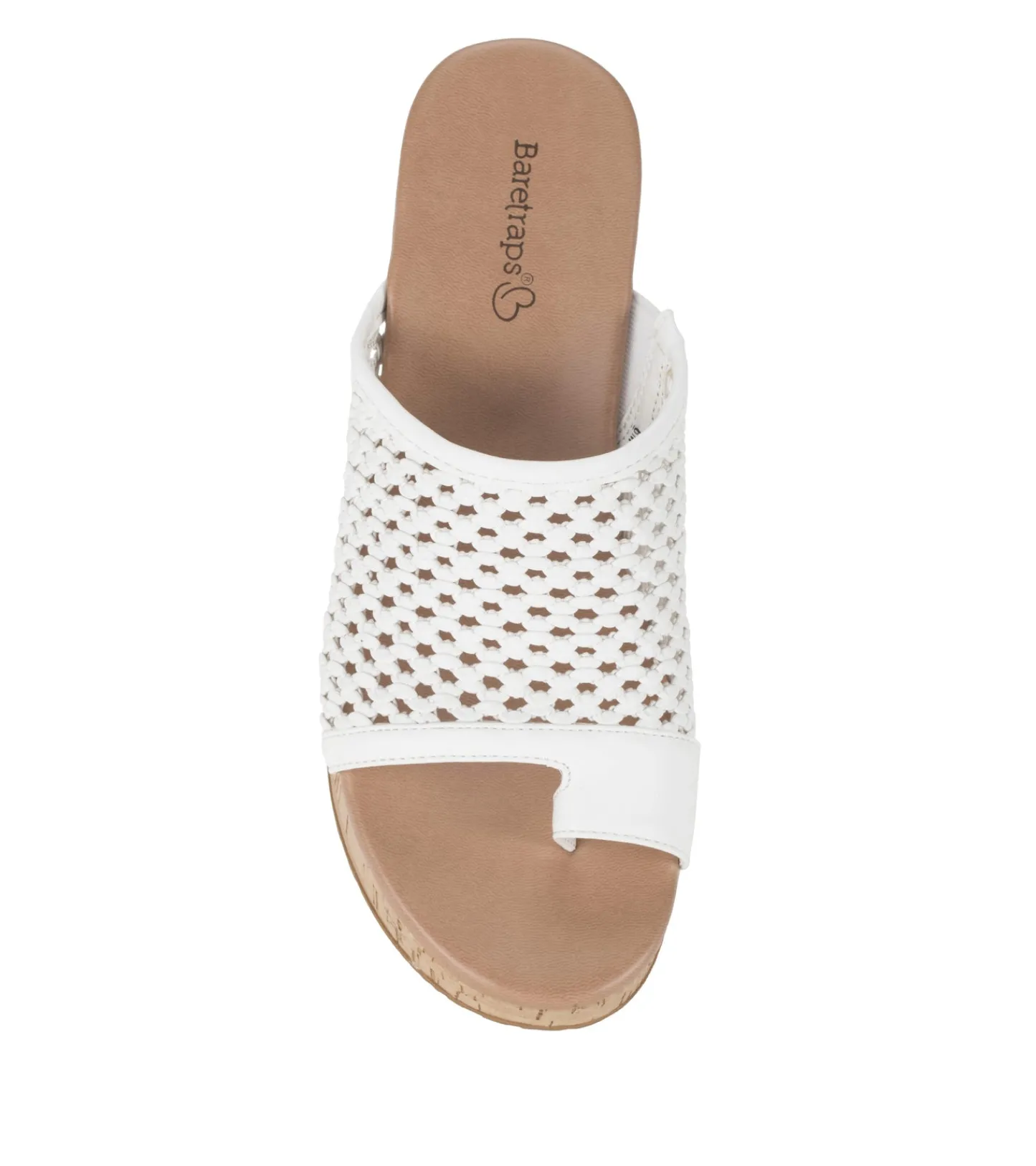 Baretraps Slides & Slip On Sandals^Michaela Block Heel Sandal White