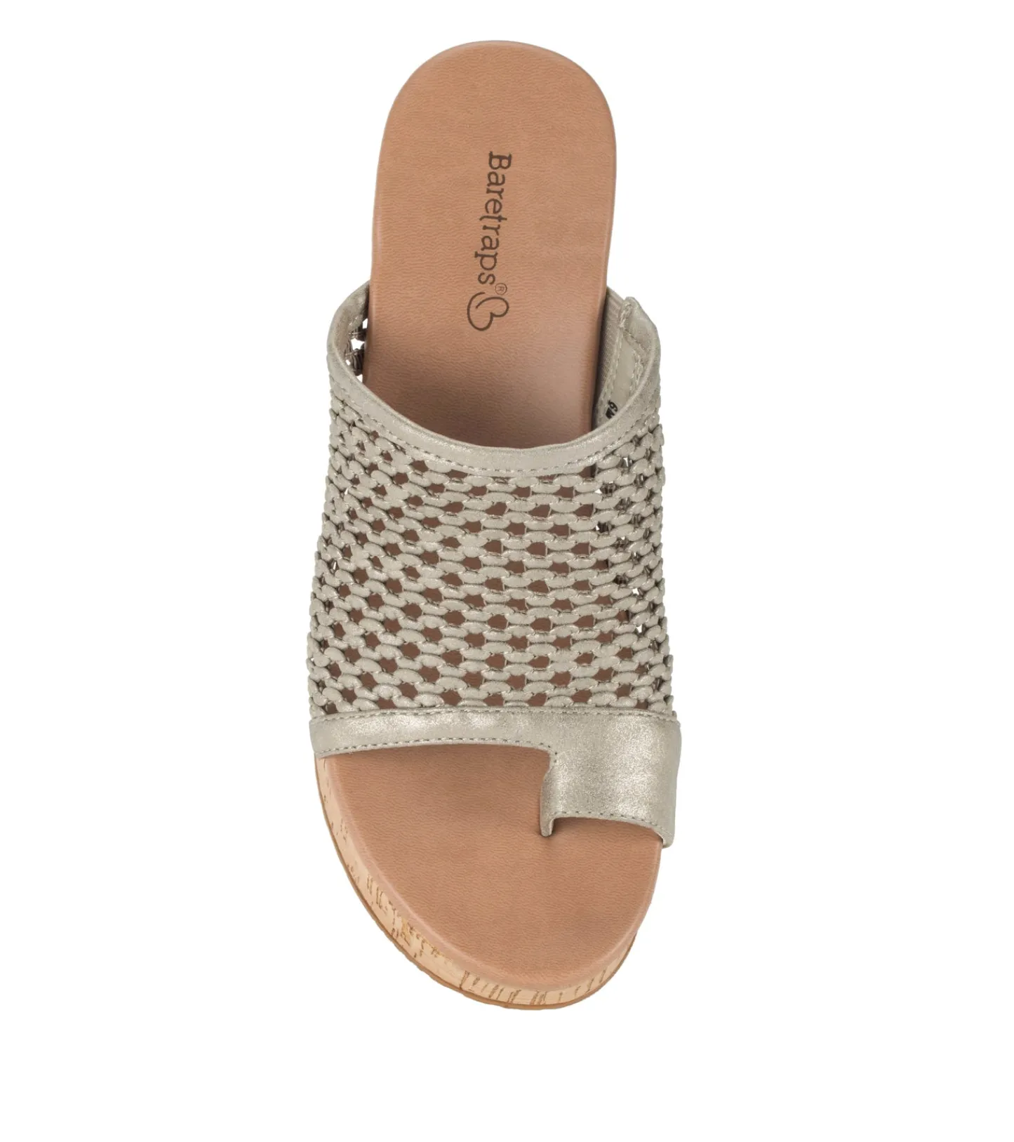 Baretraps Slides & Slip On Sandals^Michaela Block Heel Sandal Champagne