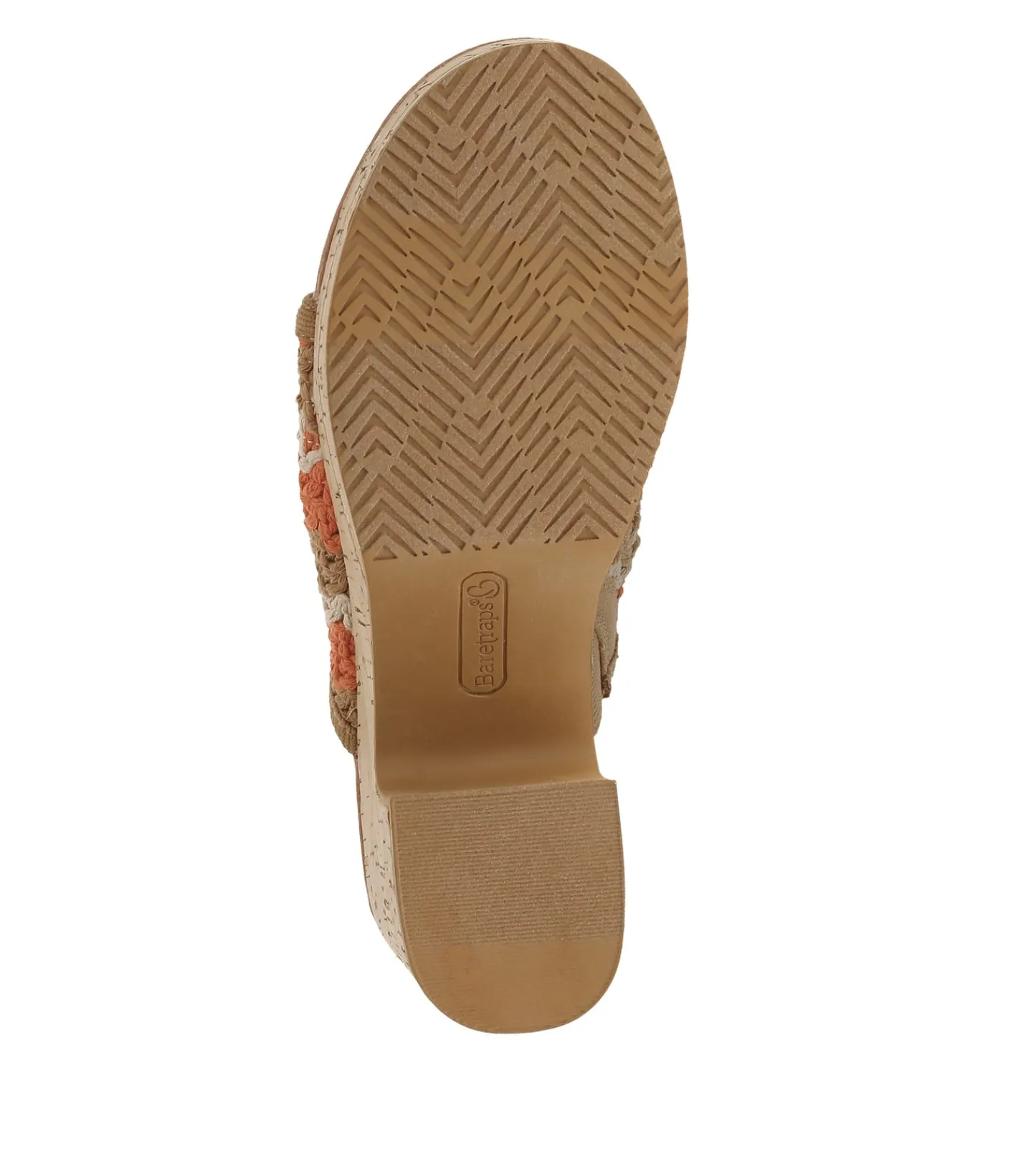 Baretraps Slides & Slip On Sandals^Michaela Block Heel Sandal OrangeAidMulti