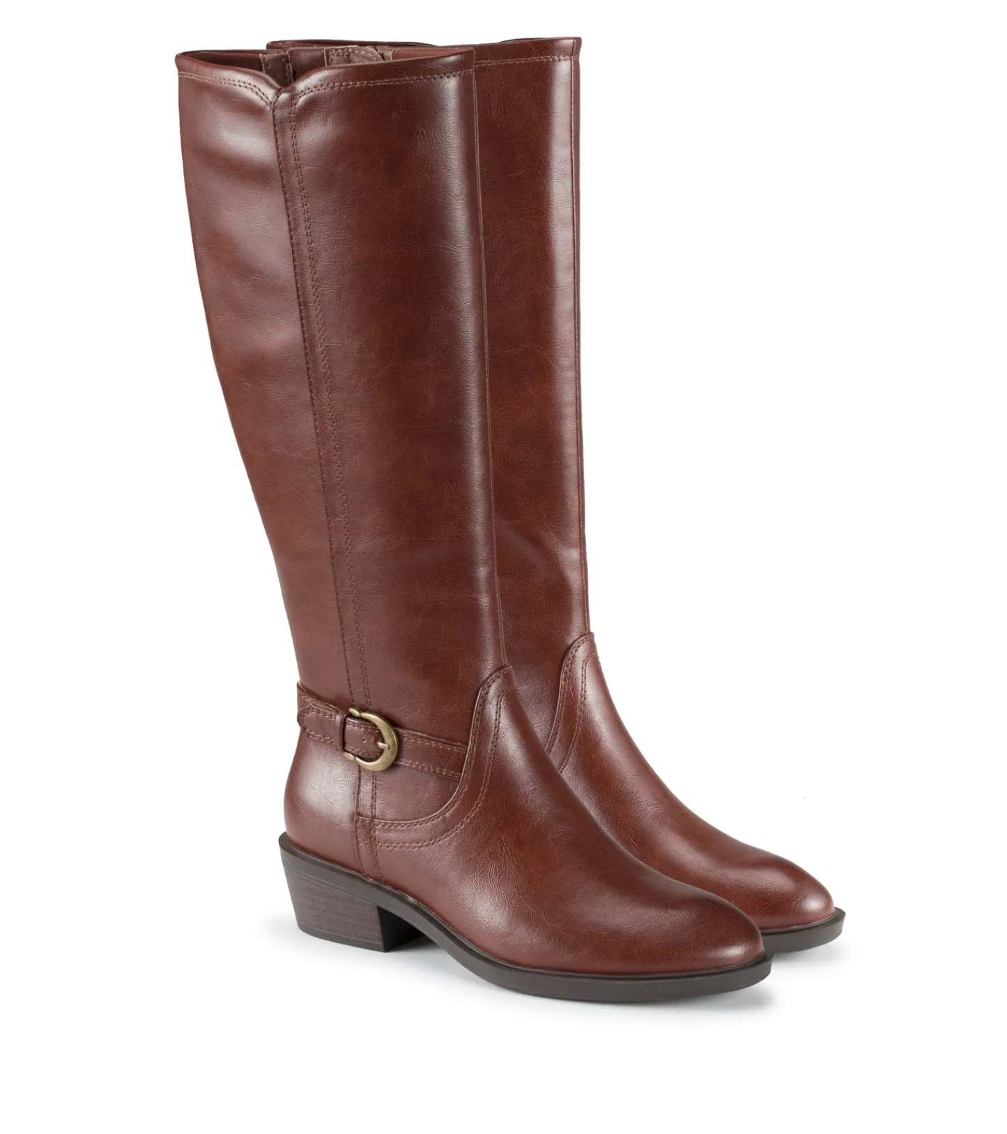 Baretraps Knee High Boots^Nena Riding Boot Mahogany