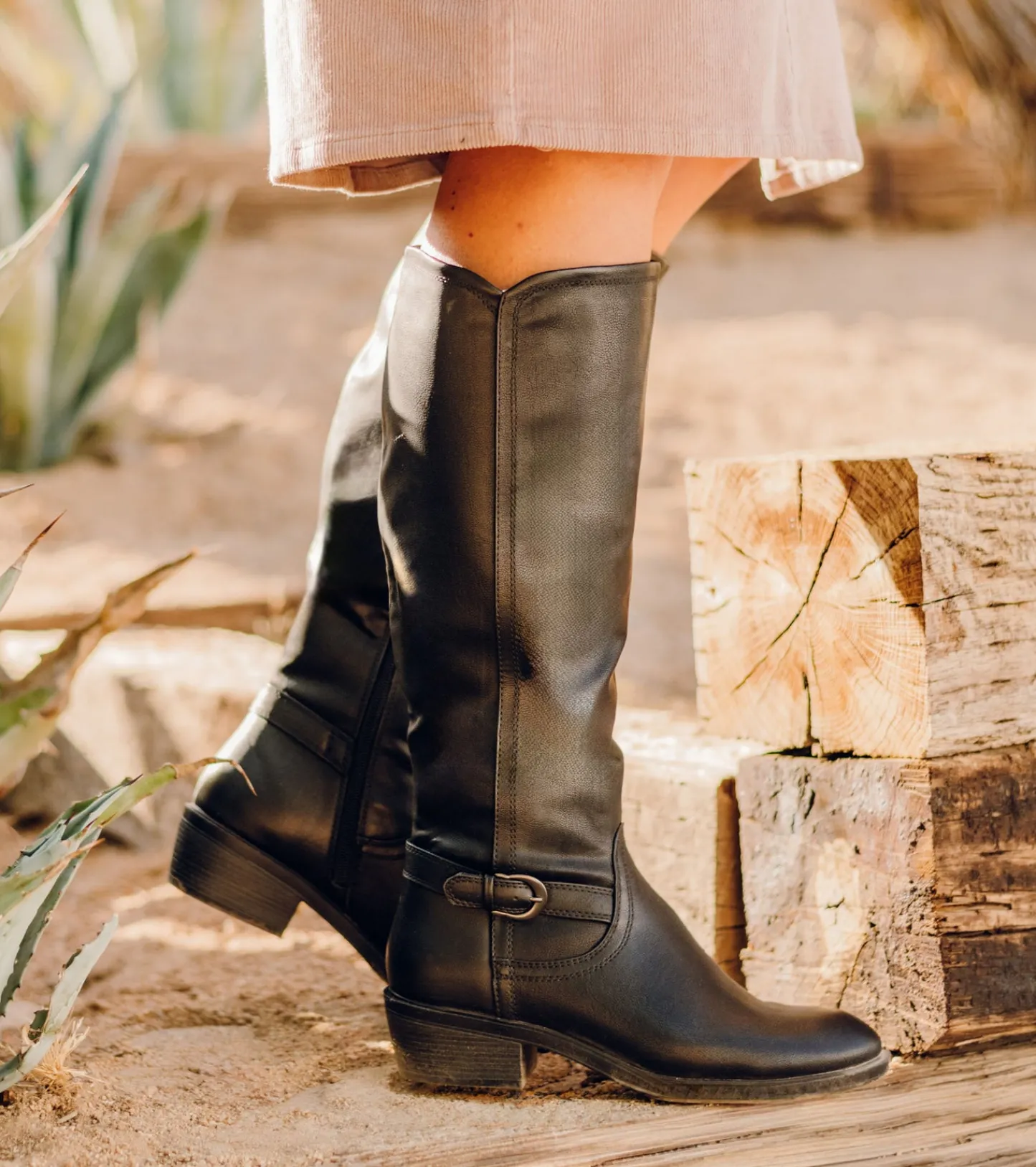 Baretraps Knee High Boots^Nena Riding Boot Black