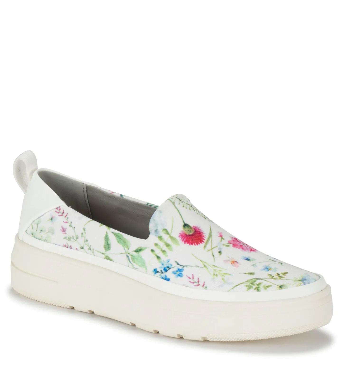Baretraps Flats & Loafers | Sneakers^Nevin Slip On Sneaker WhiteMultiFlowerCanvas