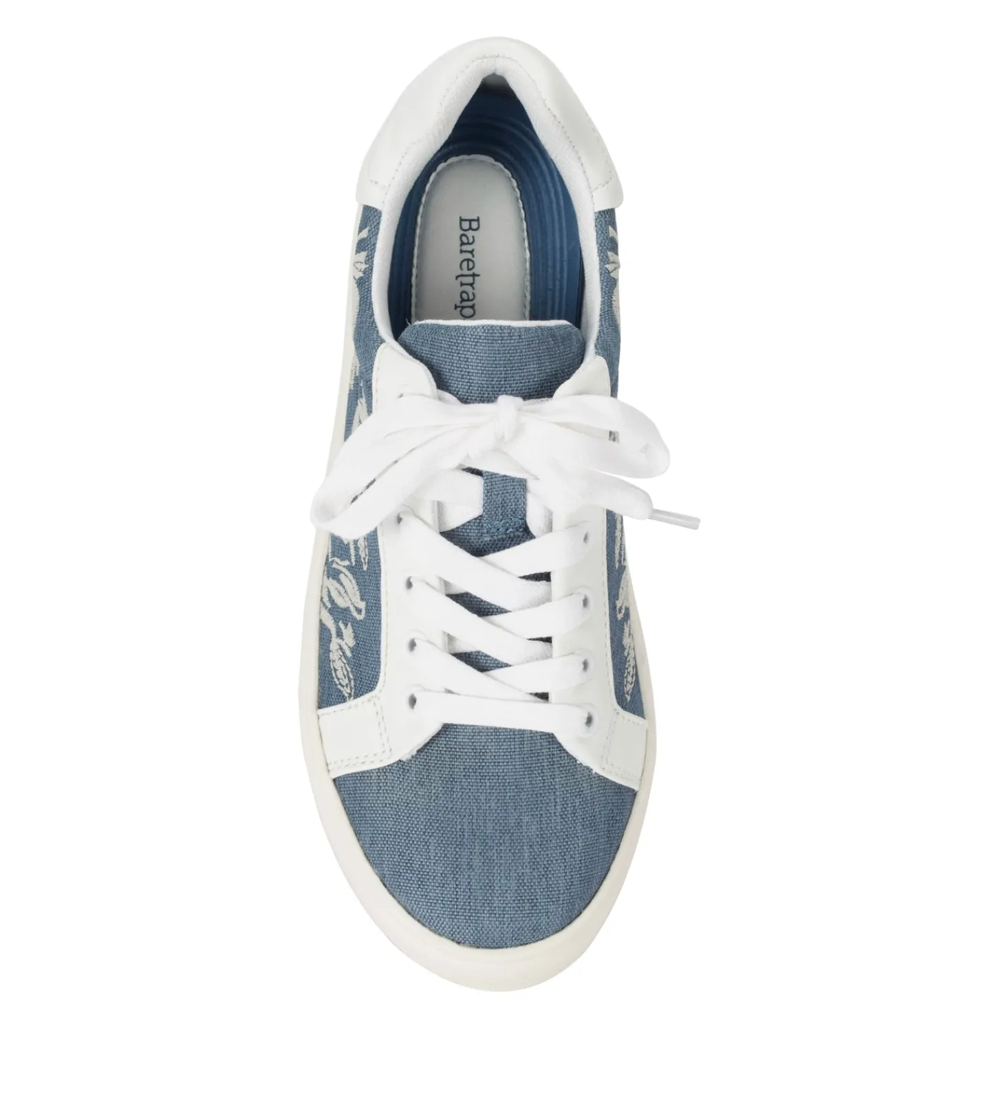 Baretraps Flats & Loafers | Sneakers^Nishelle Lace Up Sneaker LightBlue/WhiteFlower