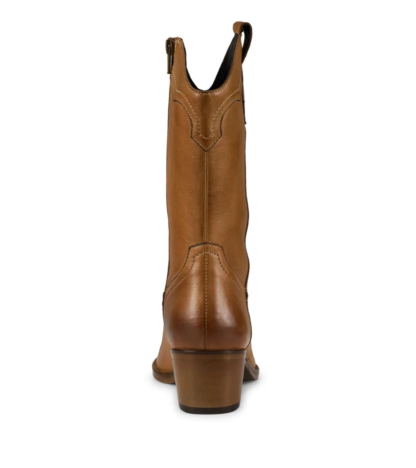 Baretraps Knee High Boots^Nita Western Boot CognacLeather