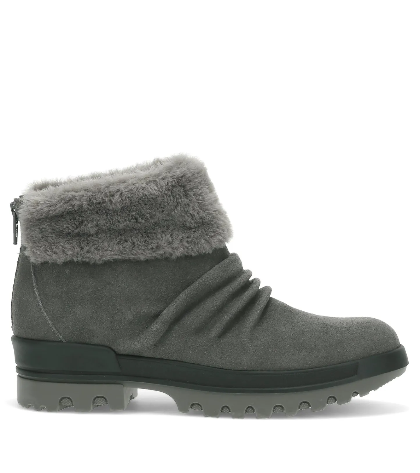 Baretraps Booties^Nuri Cold Weather Bootie DarkGreySuede