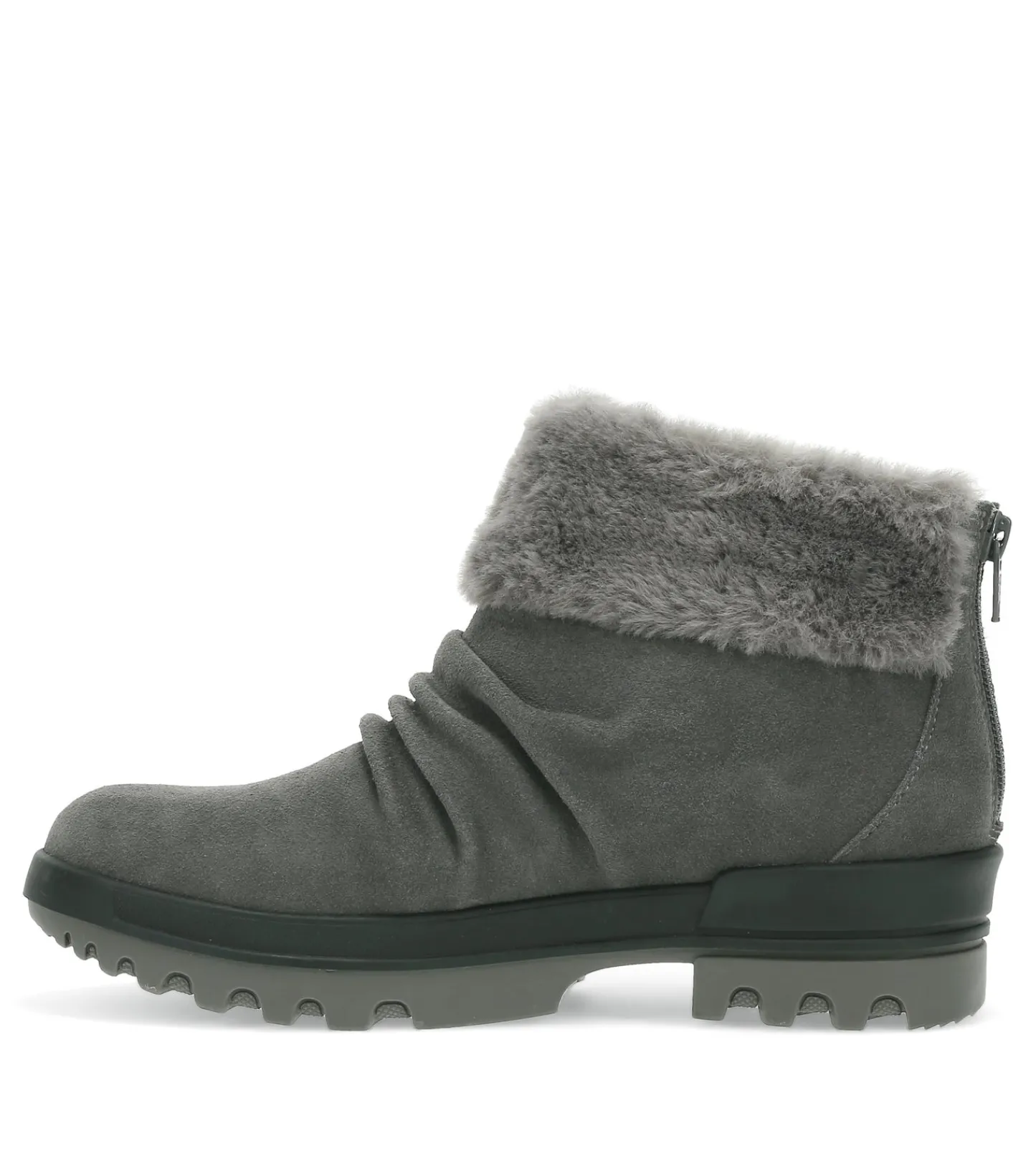 Baretraps Booties^Nuri Cold Weather Bootie DarkGreySuede