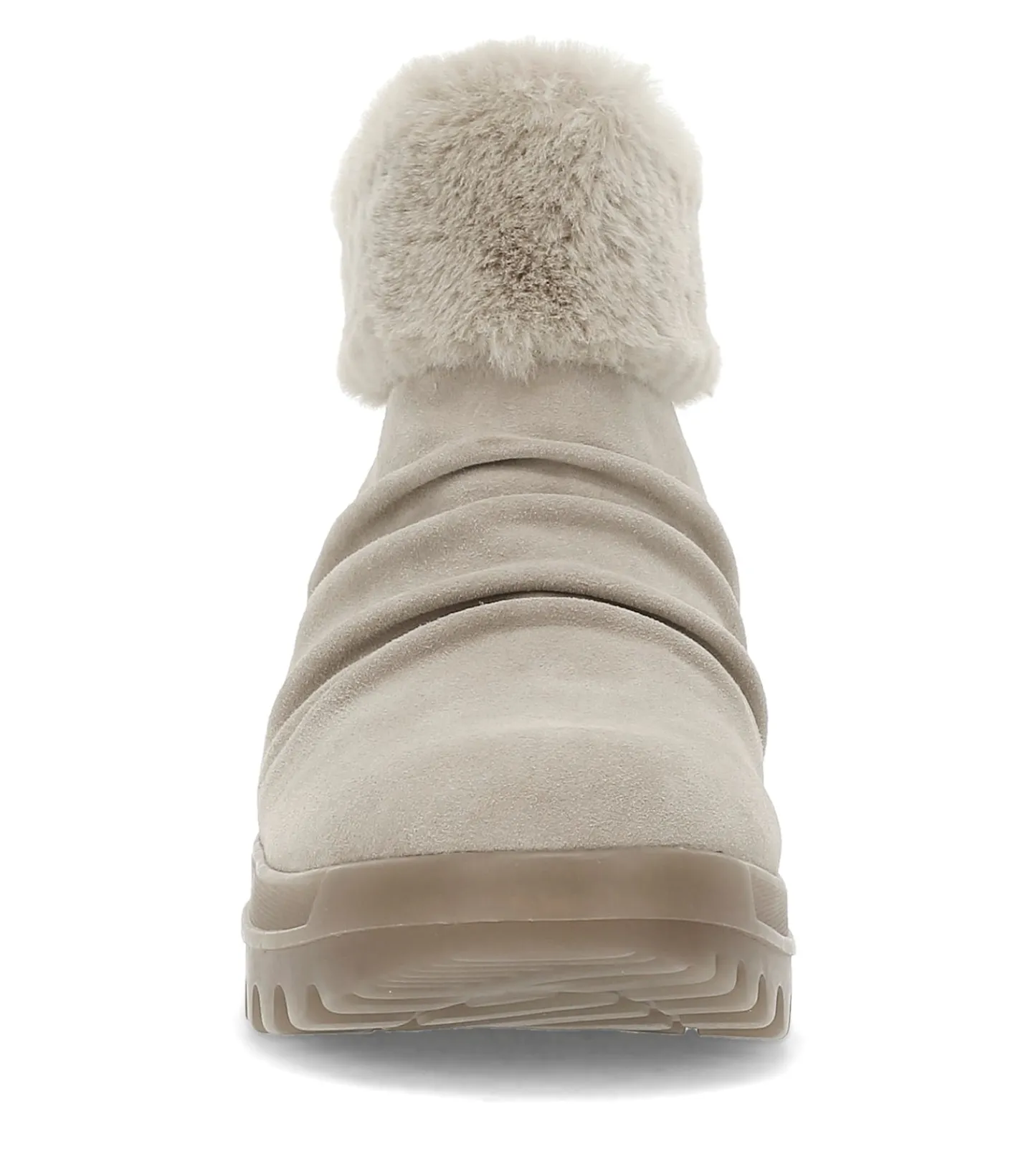 Baretraps Booties^Nuri Cold Weather Bootie TaupeIceSuede