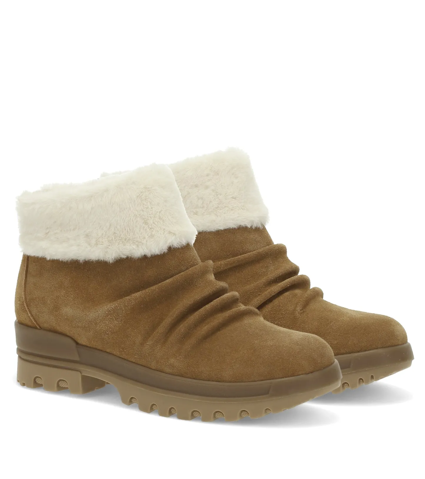 Baretraps Booties^Nuri Cold Weather Bootie CognacSuede