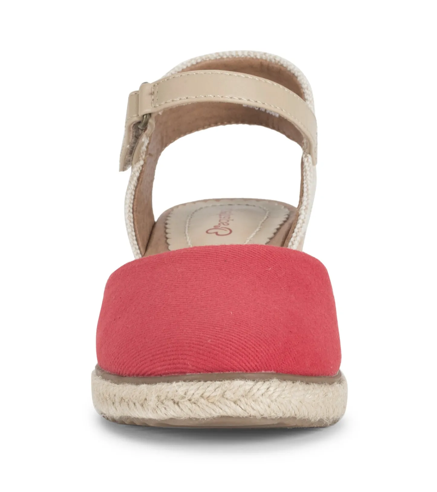 Baretraps Wedge Sandals^Ocean Closed Toe Wedge Sandal Red